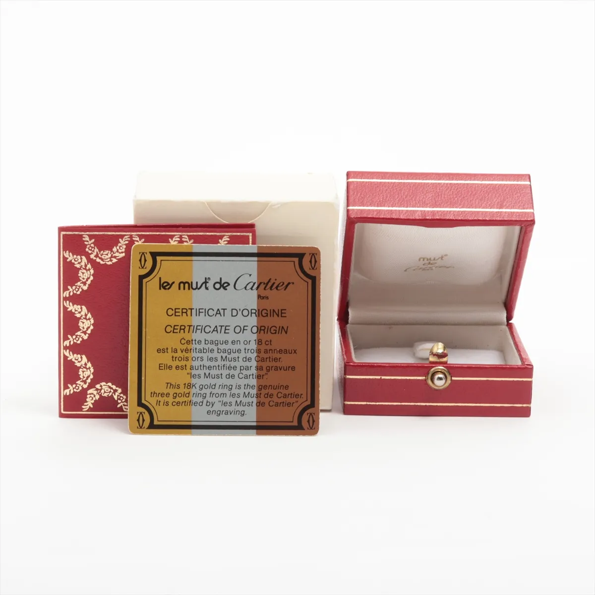 Trinity Ring 750 (Yellow Gold x Pink Gold x White Gold) 7.1g 49 — view 4