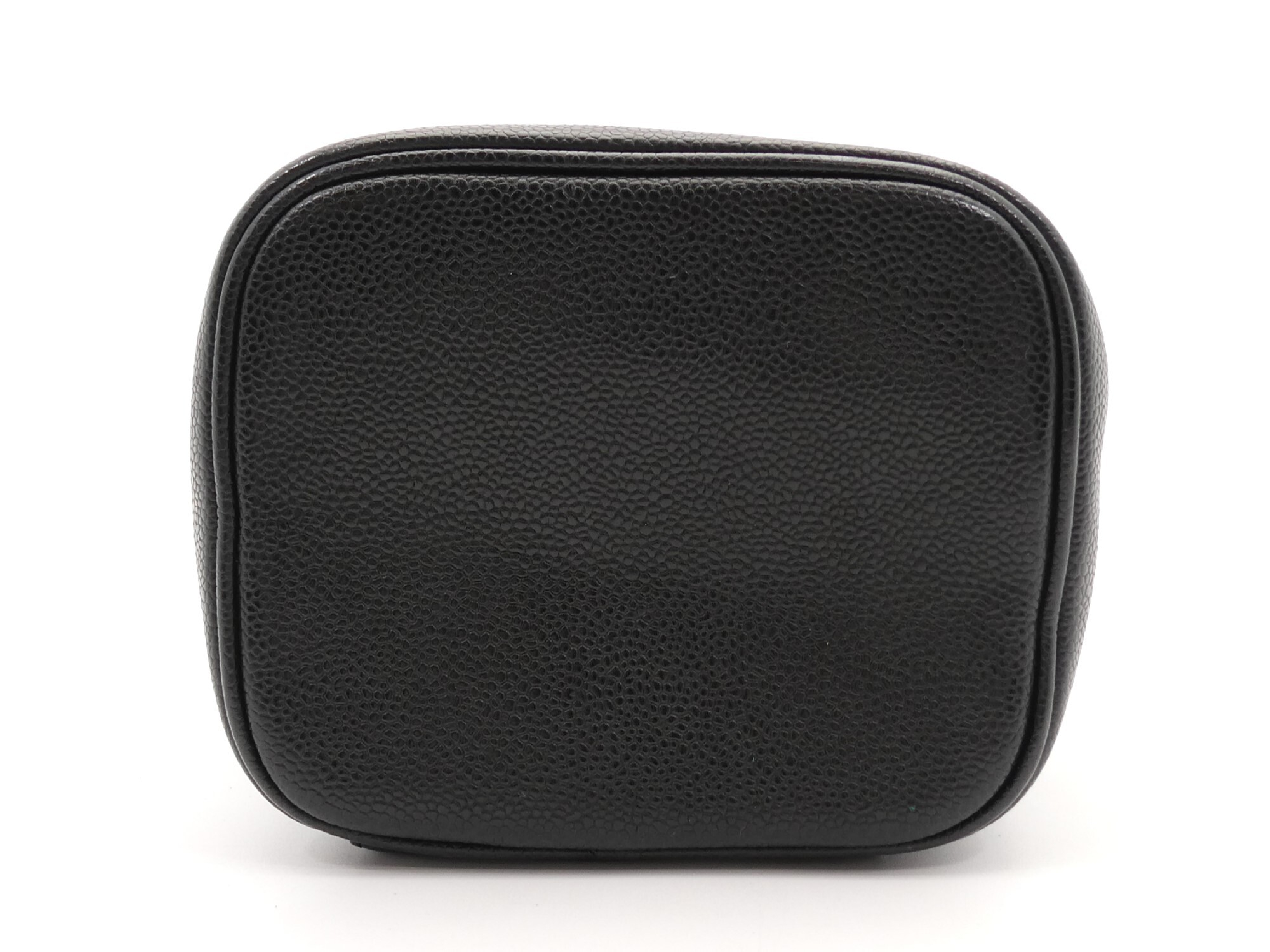 Caviar Skin Coco Mark Vanity Bag — view 5