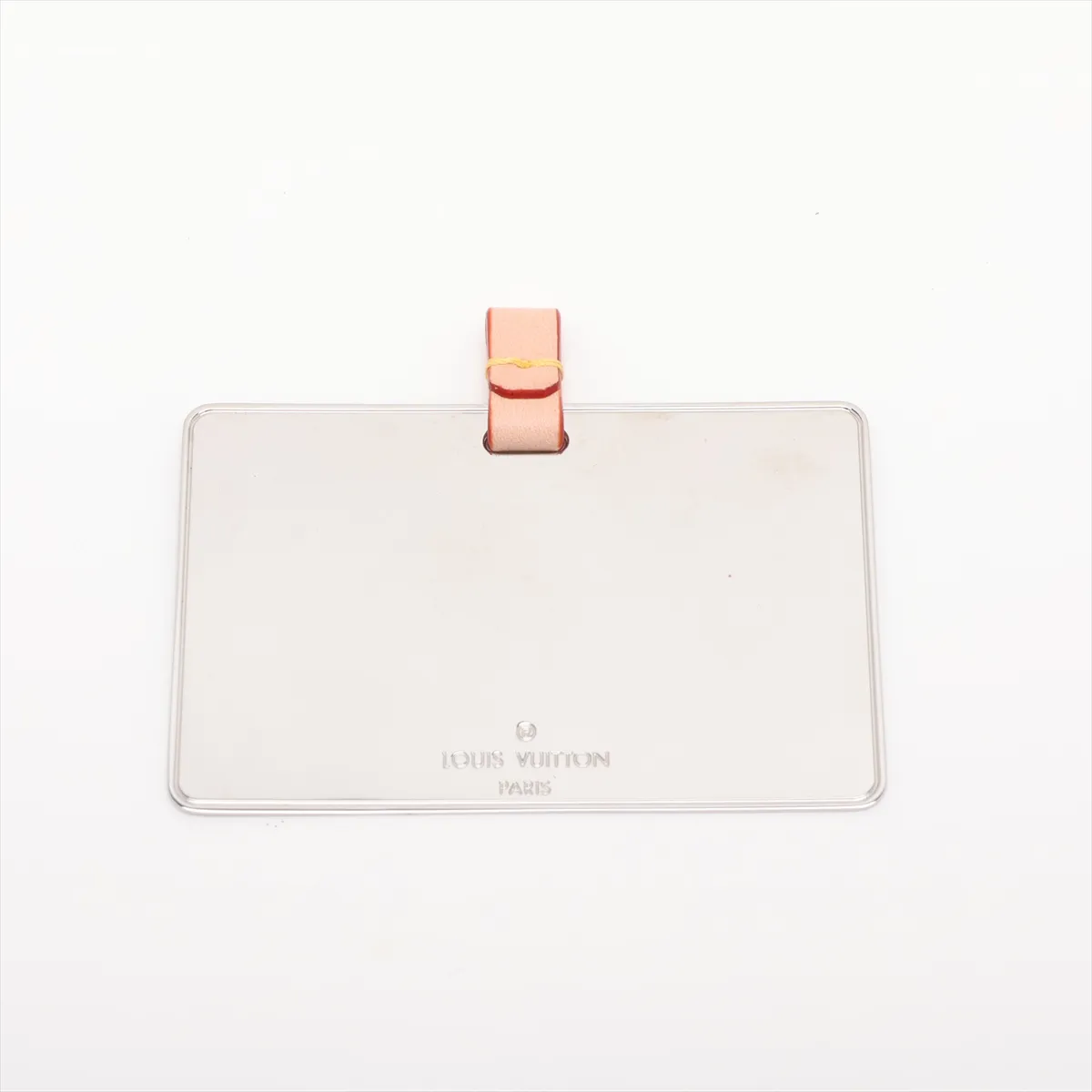 Monogram Laminated Jacquard Micro Vanity Case M22920 Gold, RFID Compatible, with Mirror — view 11