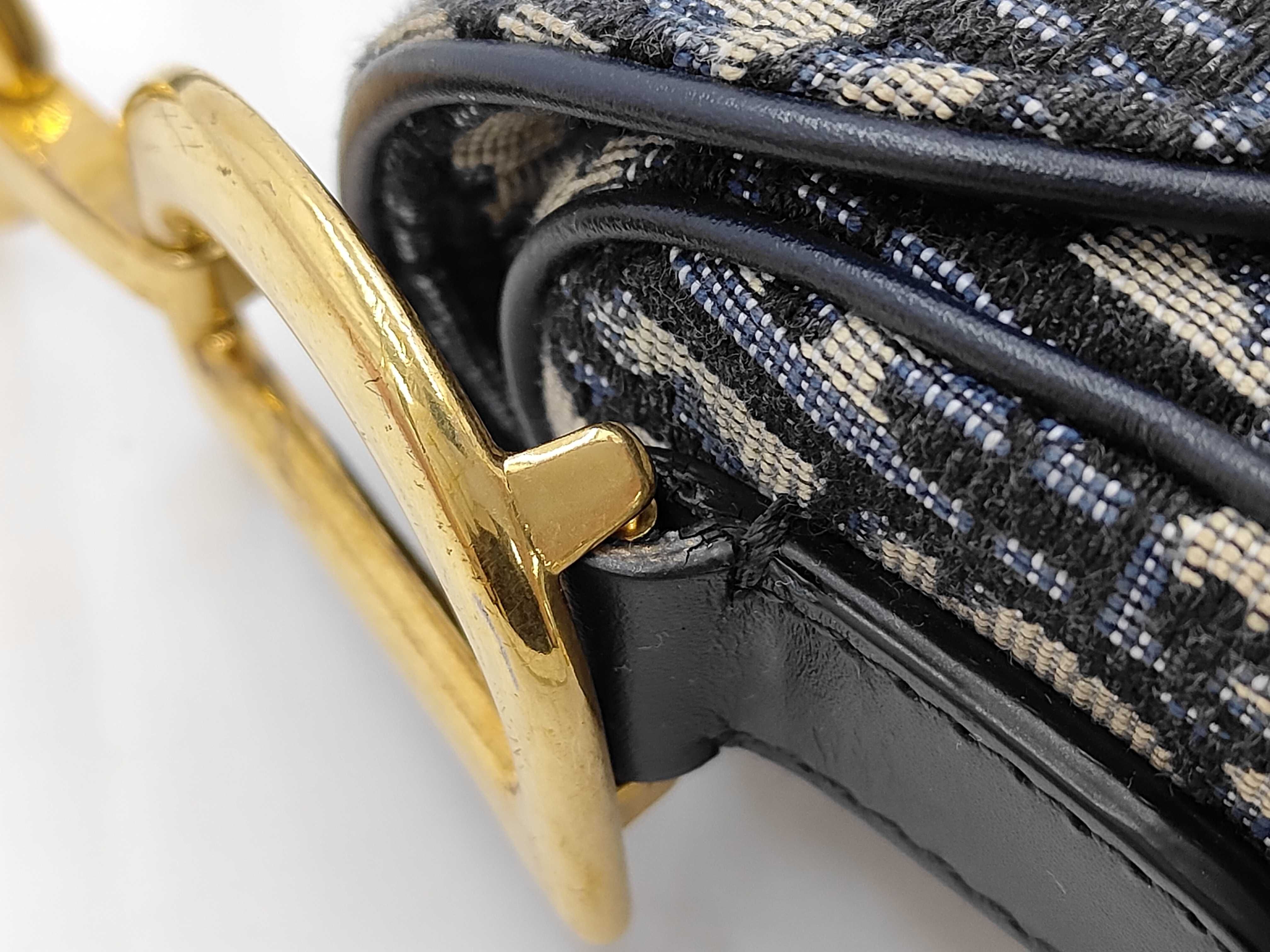 Oblique Saddle Handbag — view 3