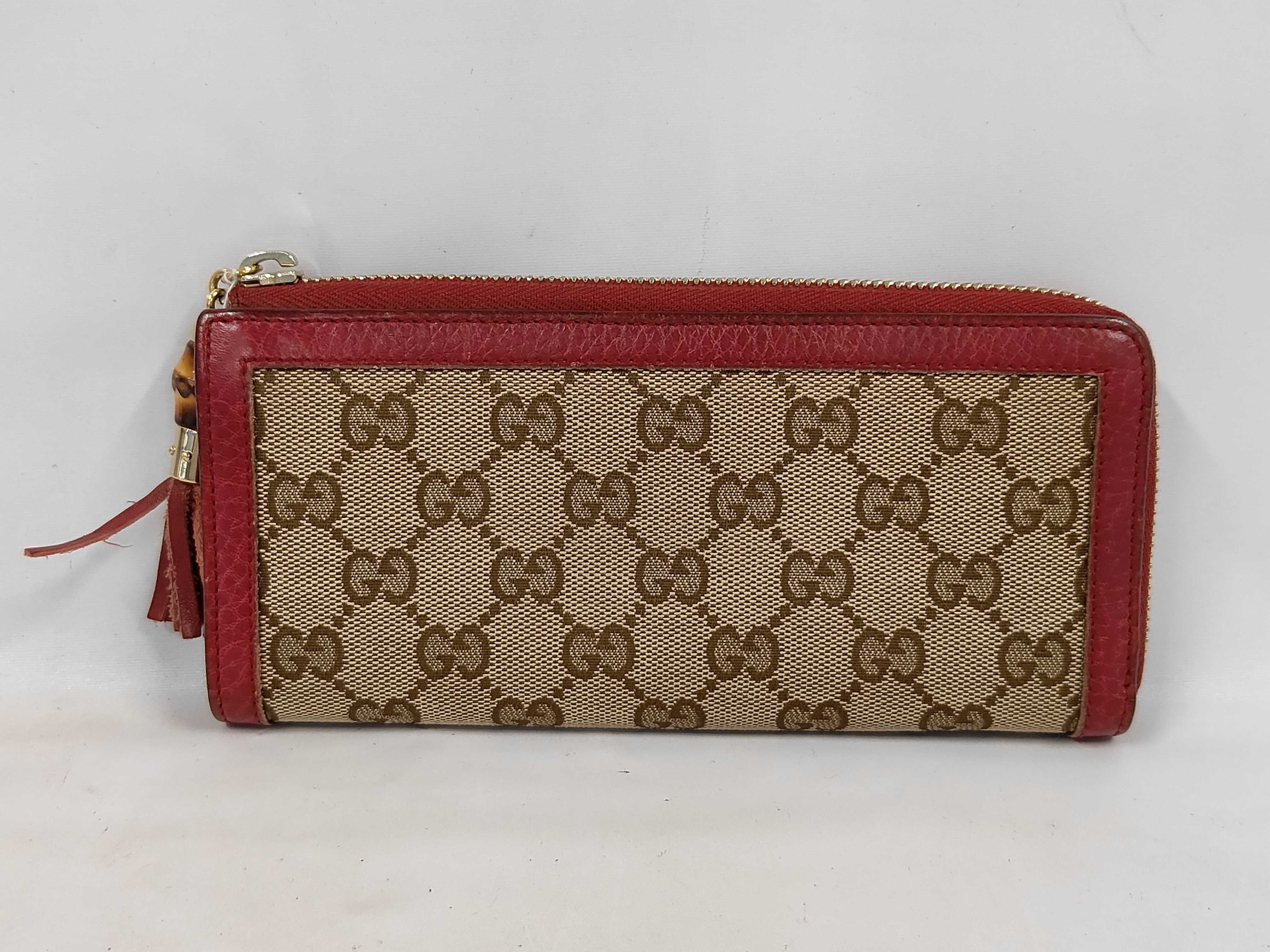 long wallet, worn wallet