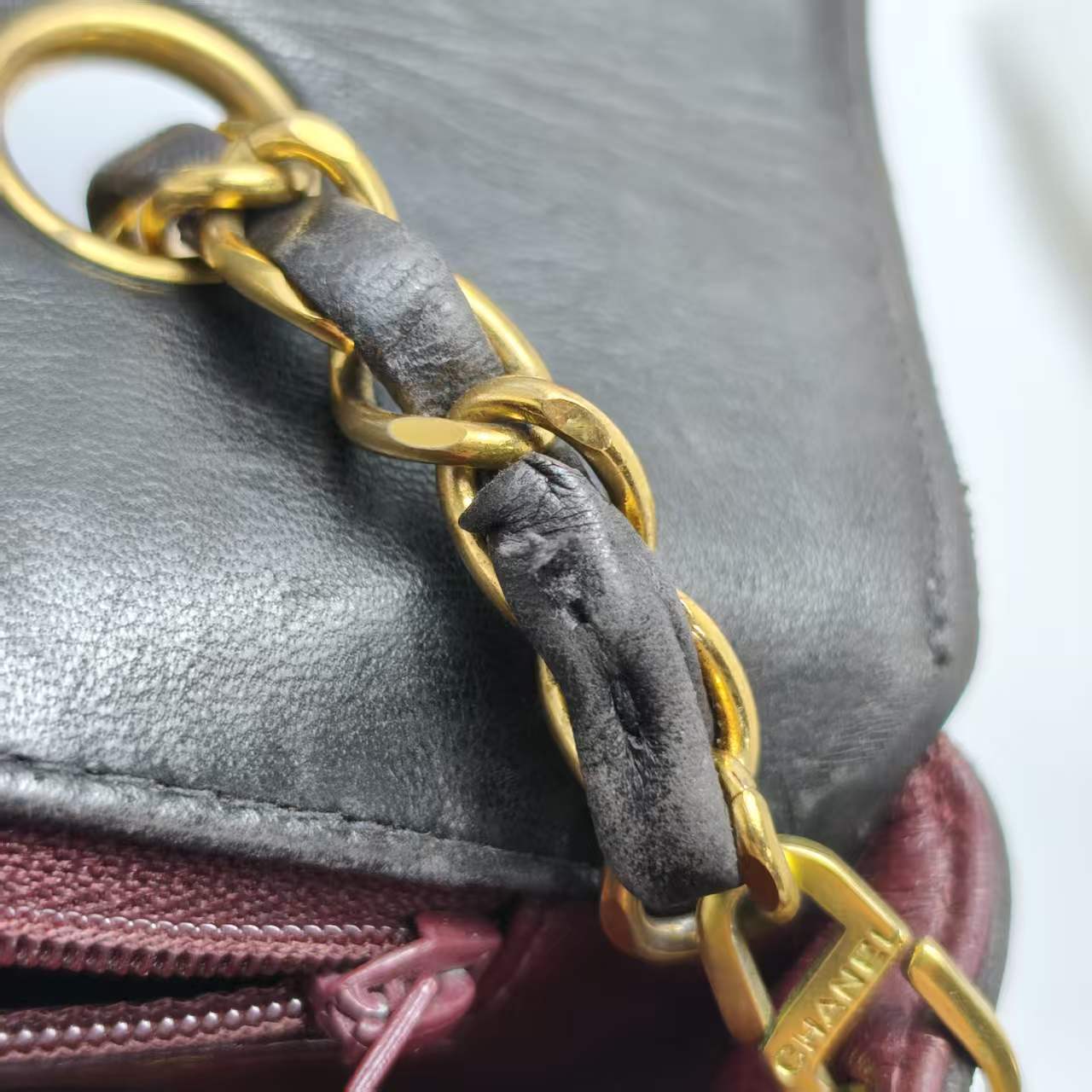 【*Shipped from: China*】CHANEL Flap Lambskin Shoulder Bag 3744345 — view 11