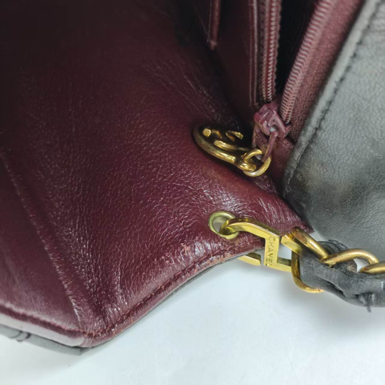 【*Shipped from: China*】CHANEL Flap Lambskin Shoulder Bag 3744345 — view 12