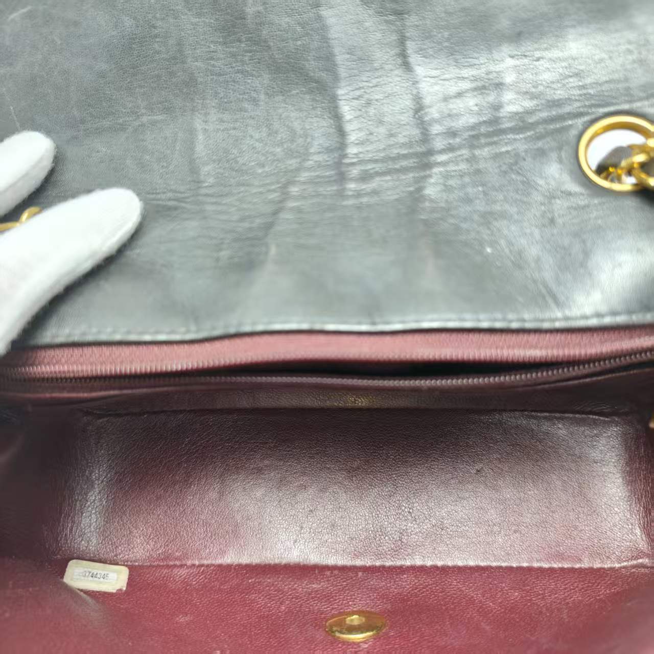 【*Shipped from: China*】CHANEL Flap Lambskin Shoulder Bag 3744345 — view 9