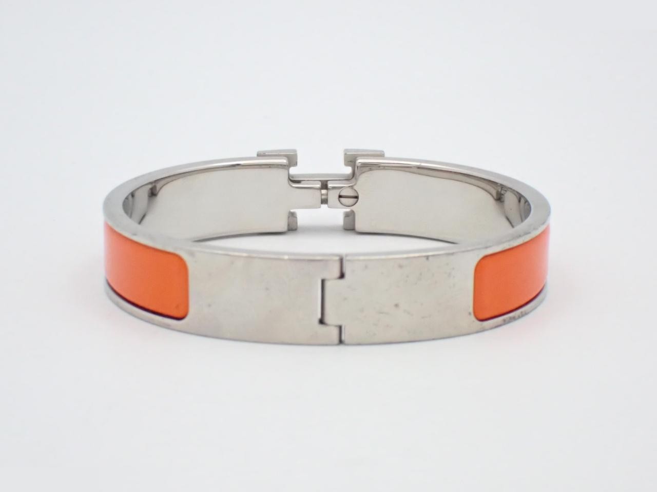 Bracelet, "Click H", Orange, Wrist circumference approx. 16cm — view 2