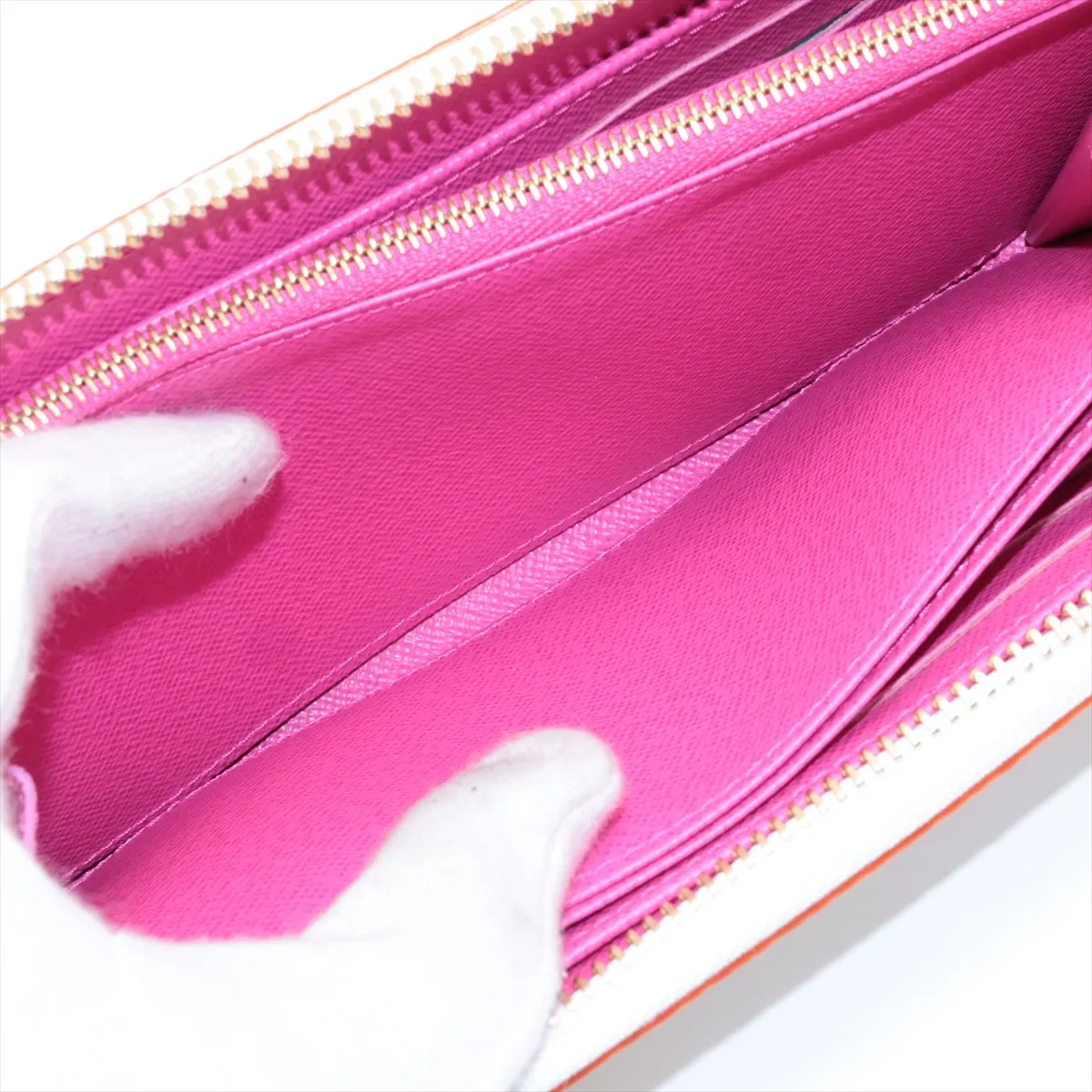 LV×TM Multicolor Zippy Wallet M13922 Bronze Round Zip Wallet RFID Reactive — view 6