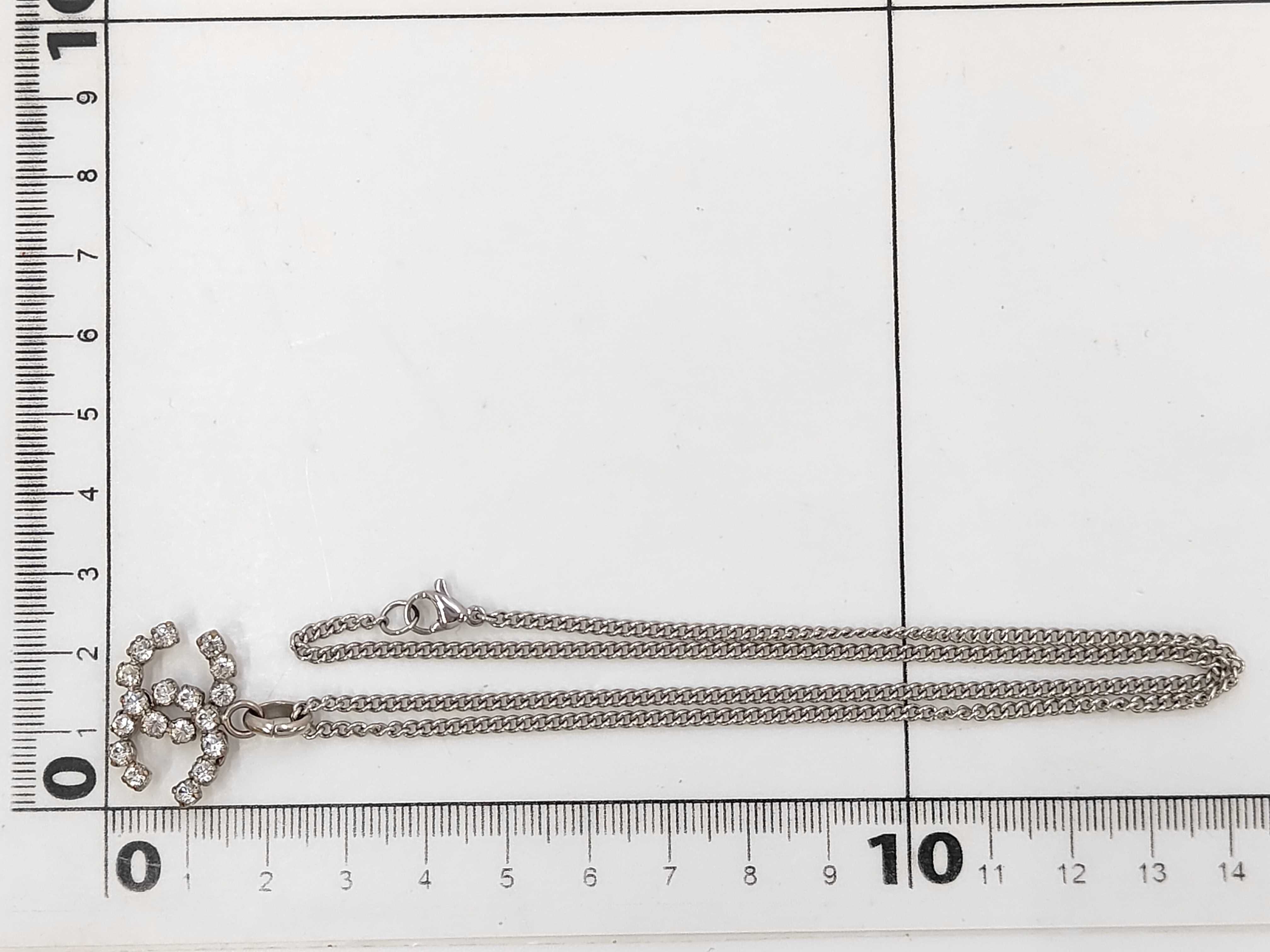 Coco Mark Necklace 00A Rhinestone Necklace — view 6