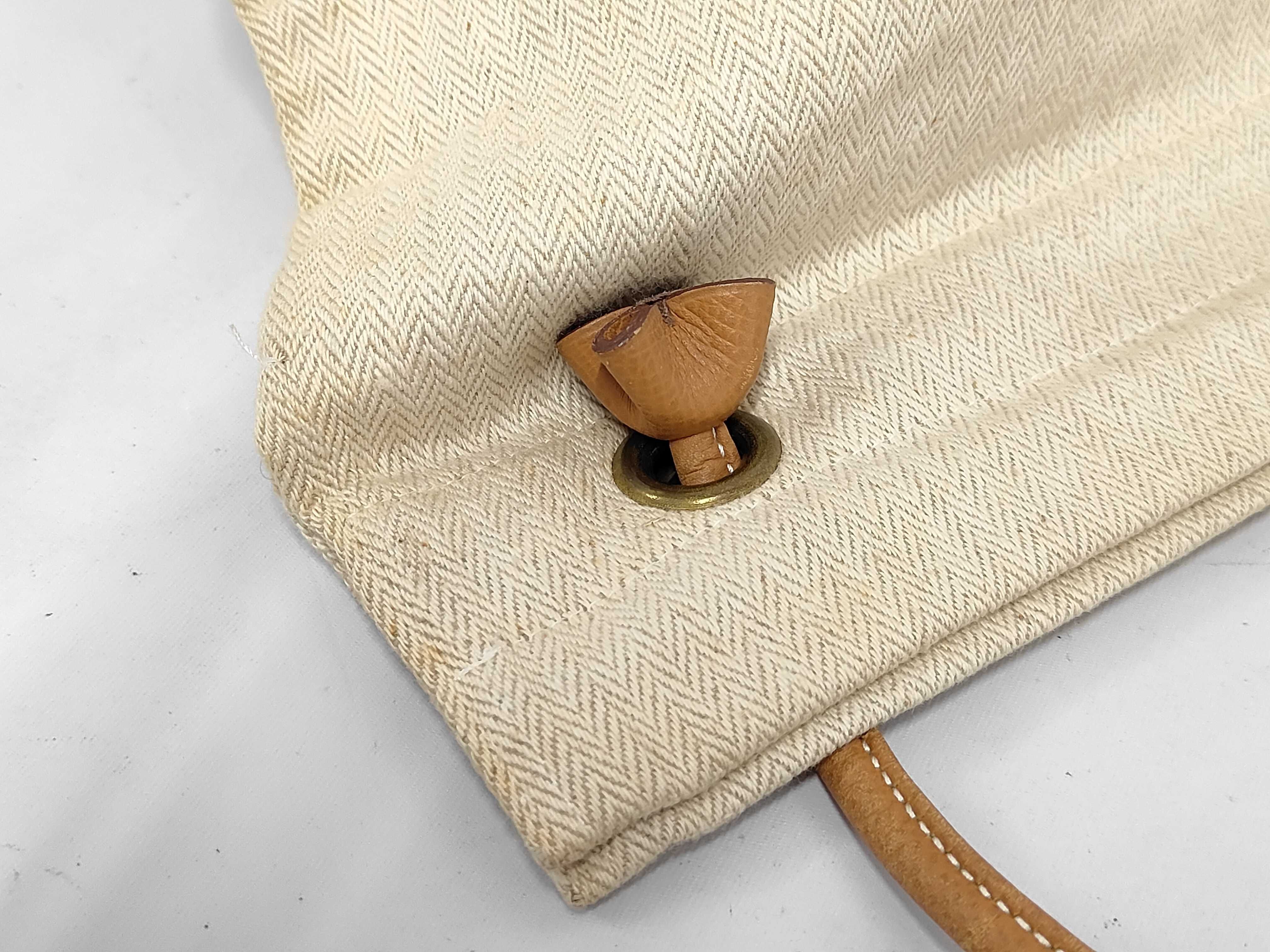Aline MM Toile Canvas Shoulder Bag — view 7
