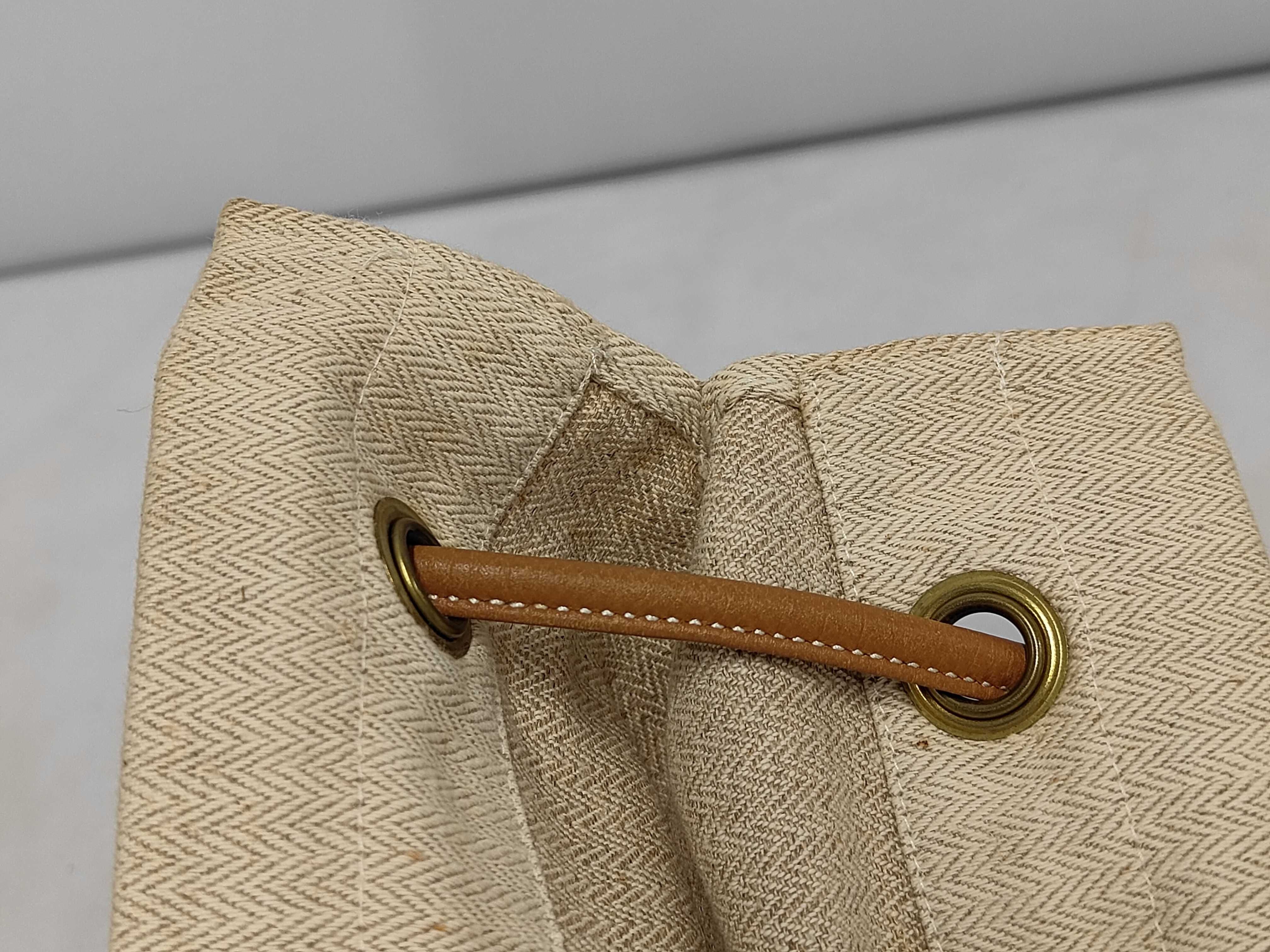 Aline MM Toile Canvas Shoulder Bag — view 10