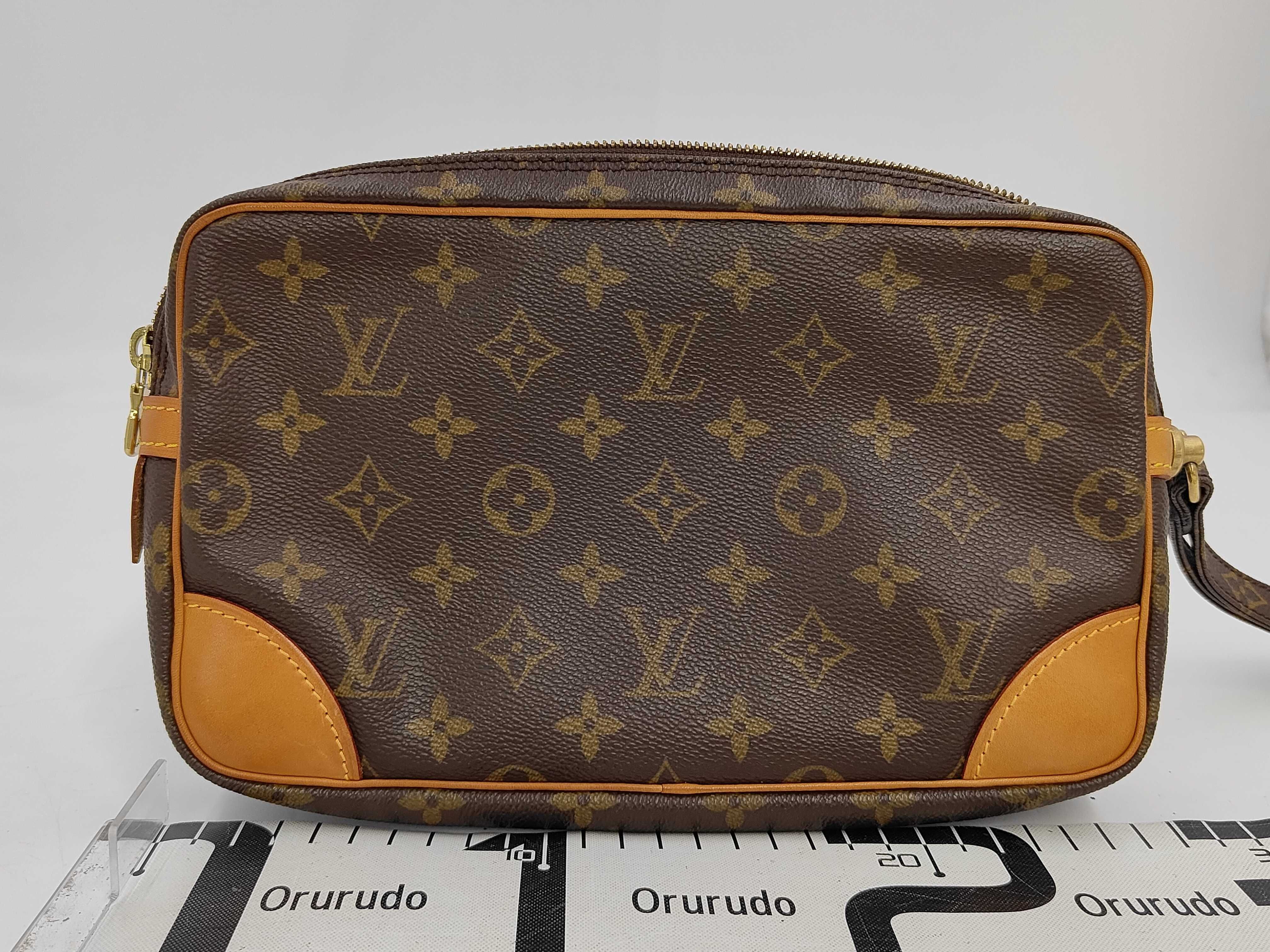 Monogram Louis Vuitton Monogram Marly Dragonne Clutch Bag — view 2