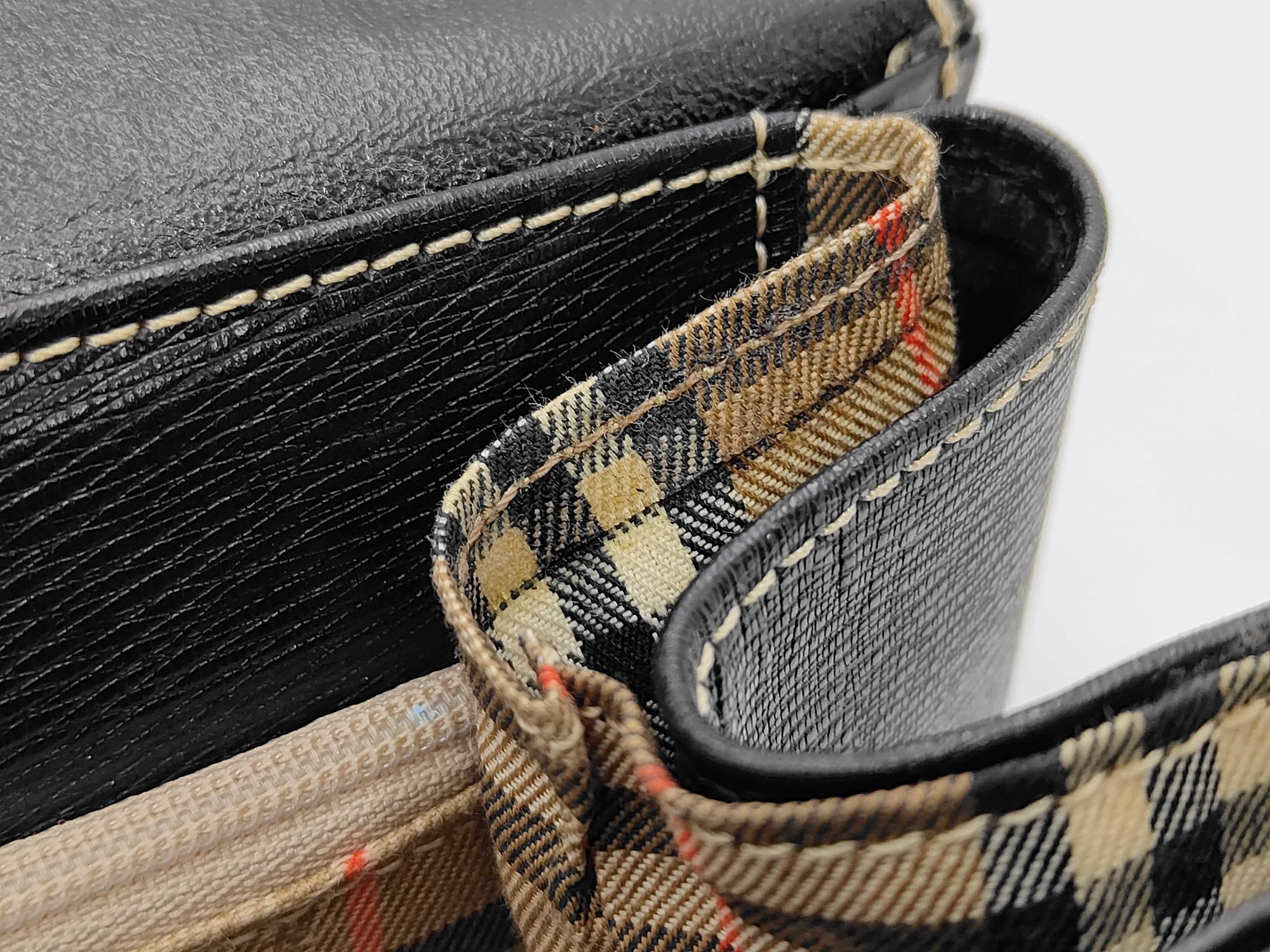 handbag, Nova Check leather shoulder bag — view 9