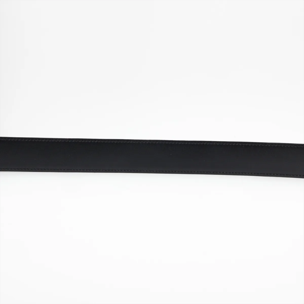H Belt X:1994 Belt 70 Leather Black x Navy — view 4