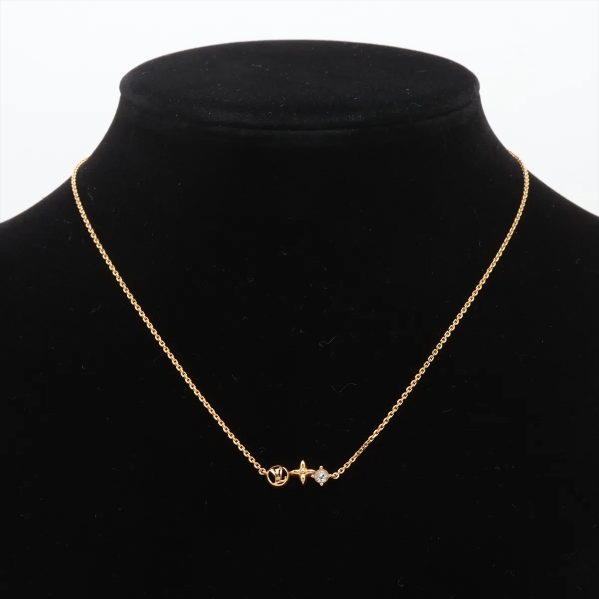 M00368 Collier Petit Louis LE3272 Necklace, GP Gold. Shows signs of wear, — view 5