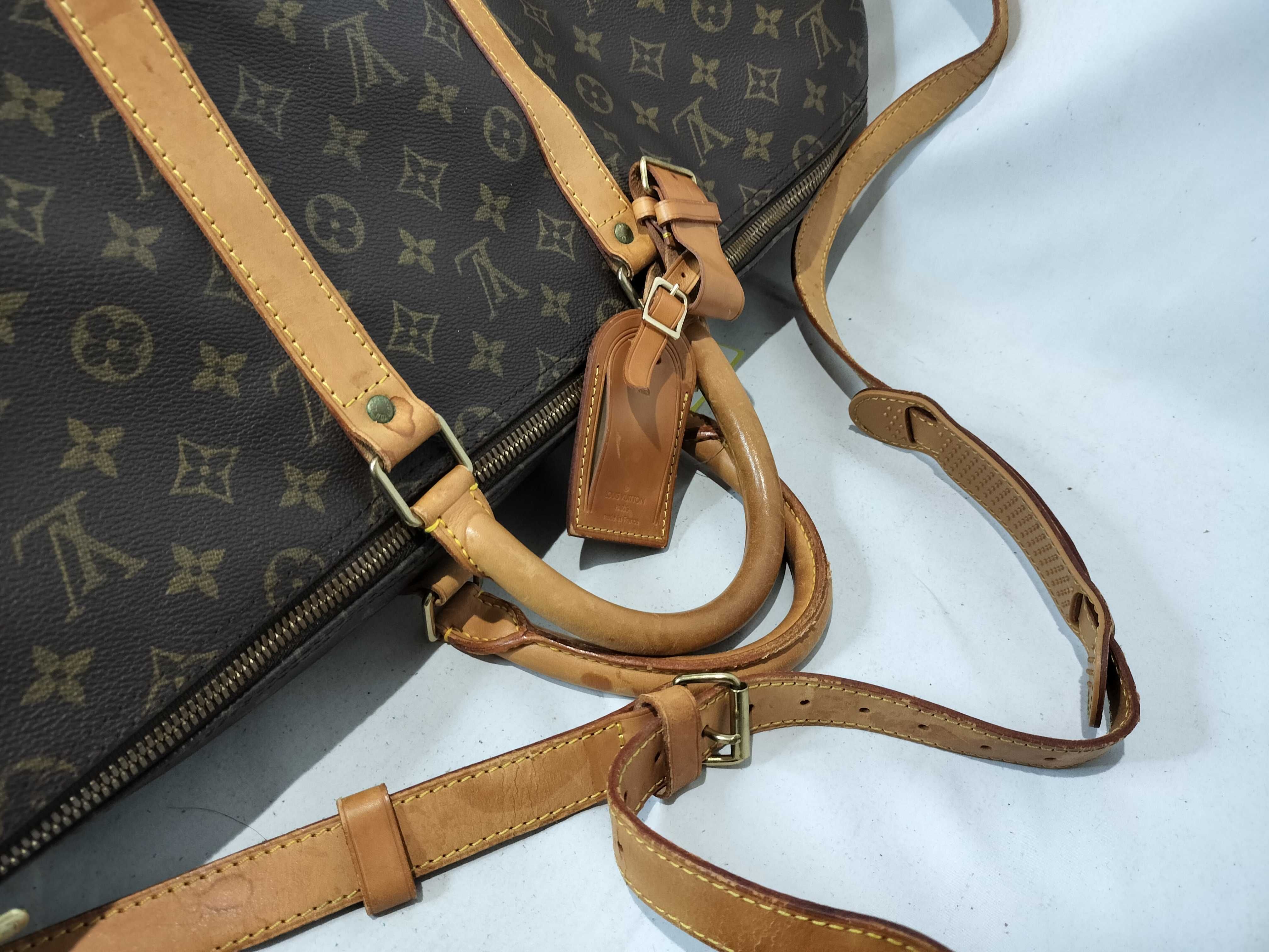 Monogram Keepall Bandoulière 55 Boston Bag — view 3