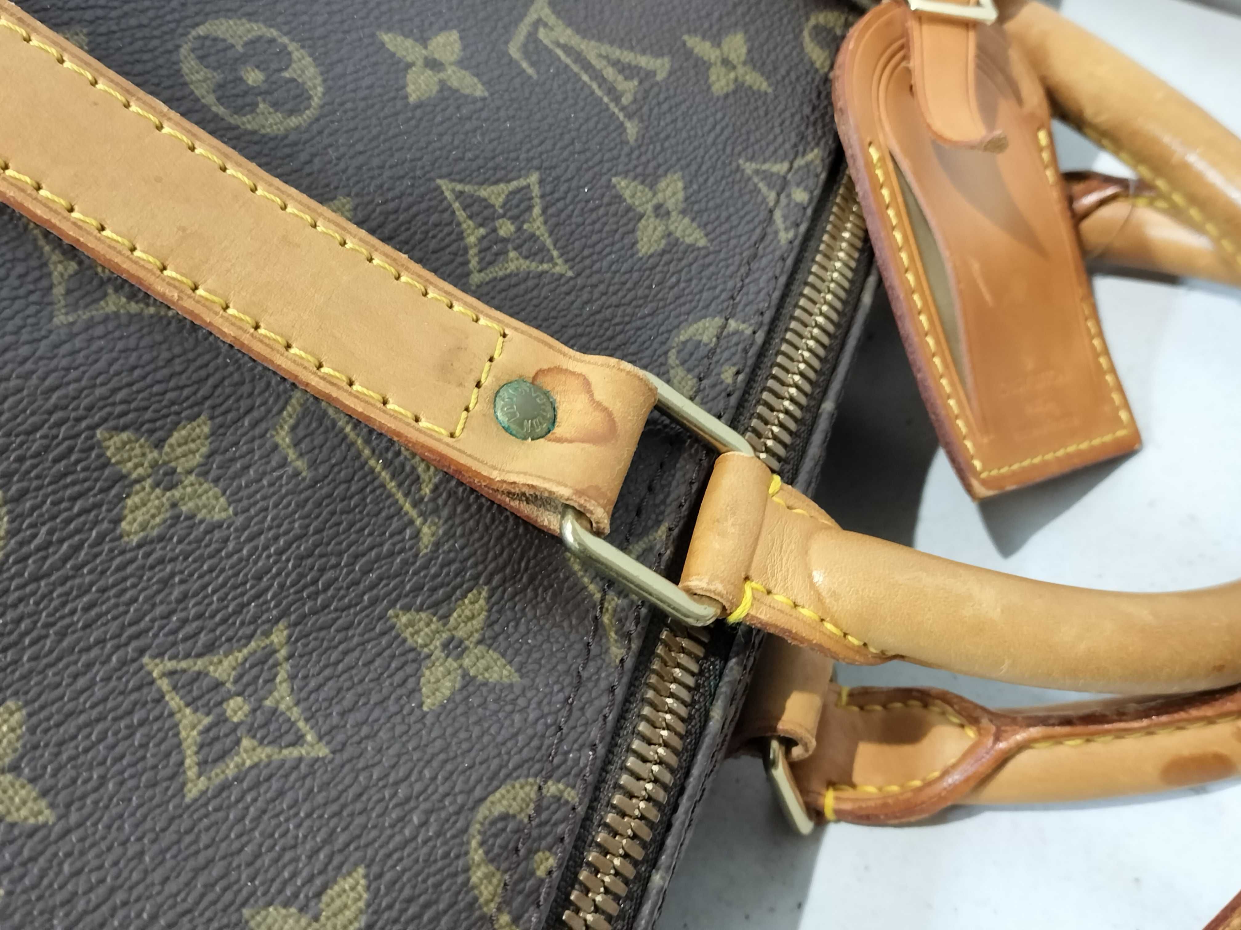 Monogram Keepall Bandoulière 55 Boston Bag — view 5