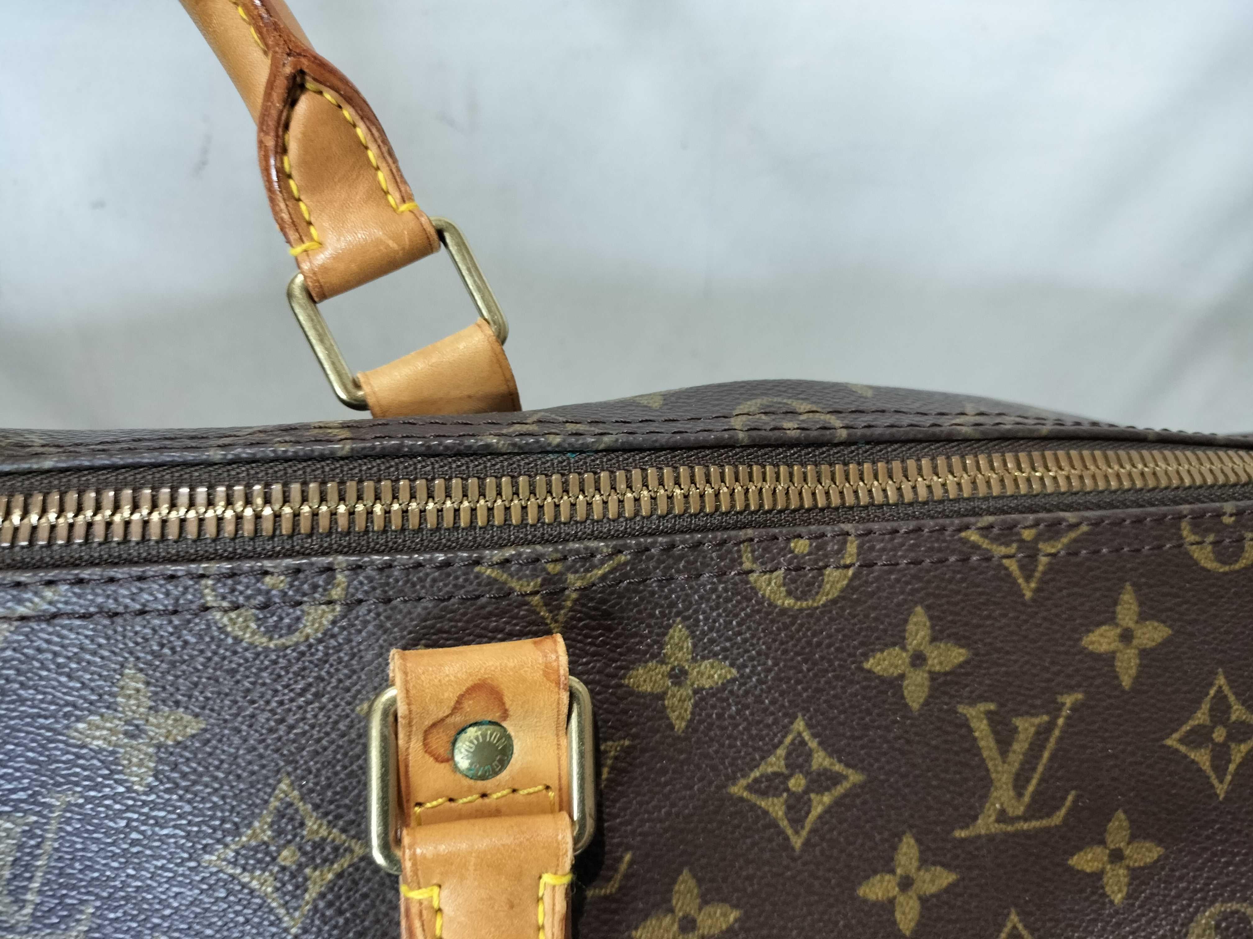 Monogram Keepall Bandoulière 55 Boston Bag — view 8