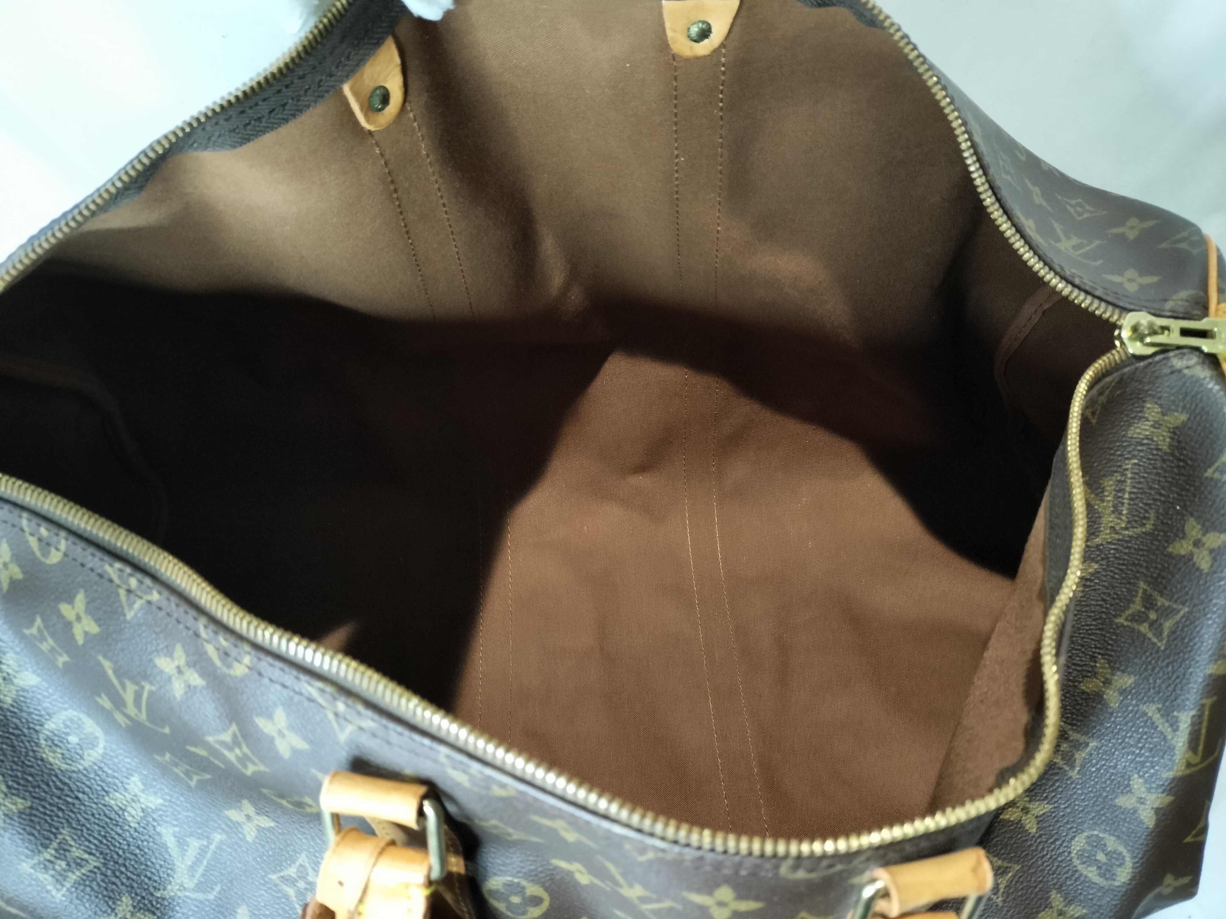 Monogram Keepall Bandoulière 55 Boston Bag — view 9