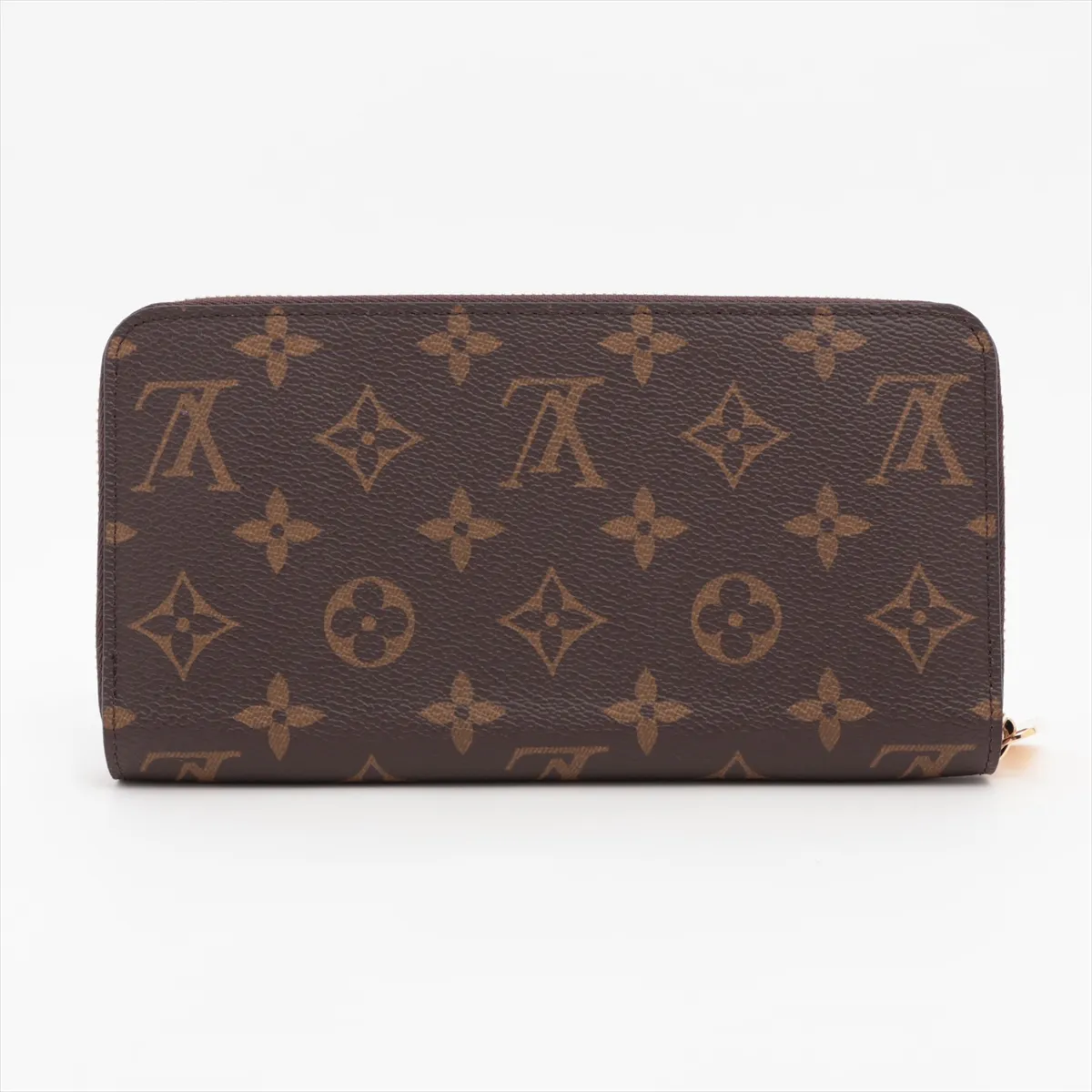 Monogram Zippy Wallet M41894 Rose Ballerine Round Zip Wallet (RFID detected) — view 2