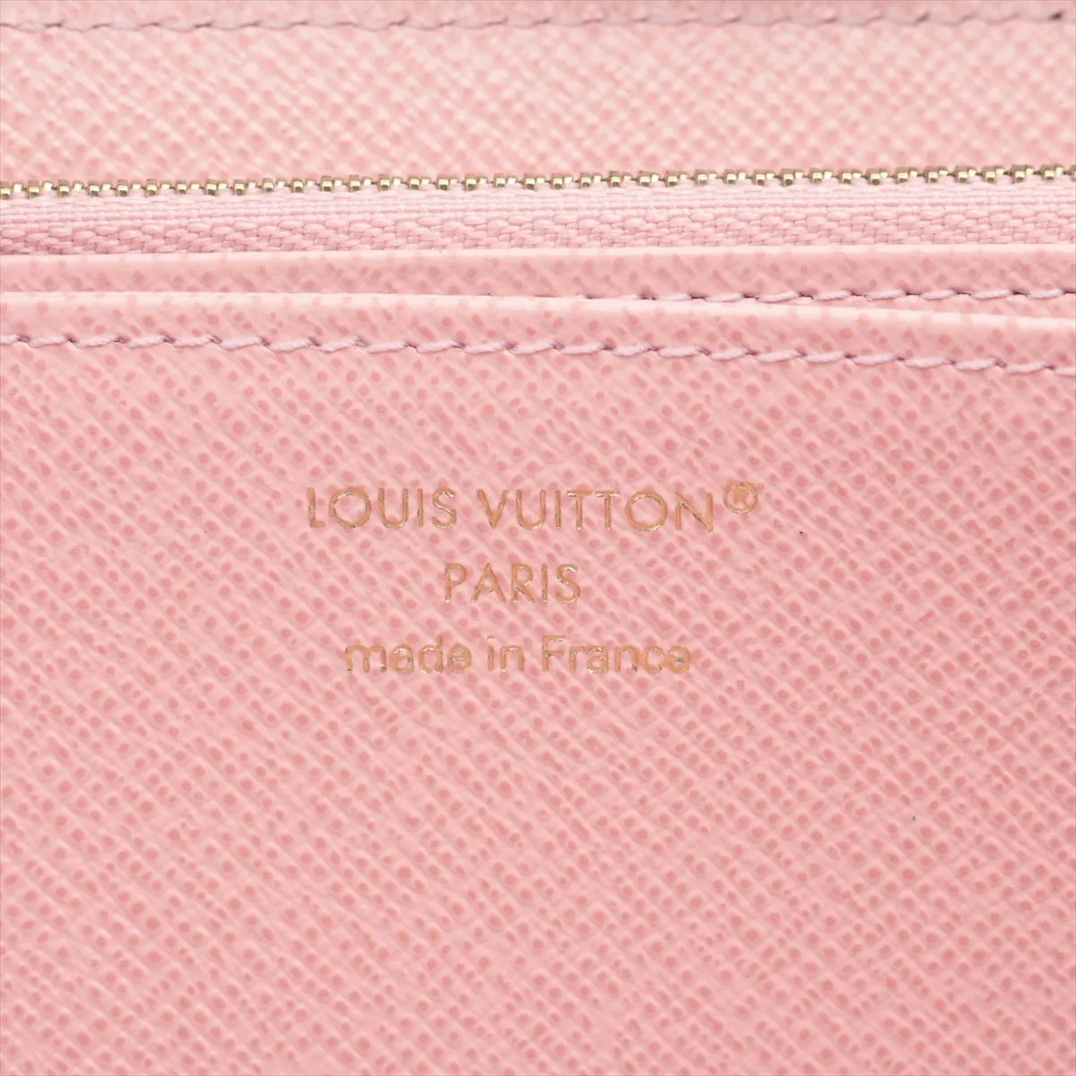 Monogram Zippy Wallet M41894 Rose Ballerine Round Zip Wallet (RFID detected) — view 11