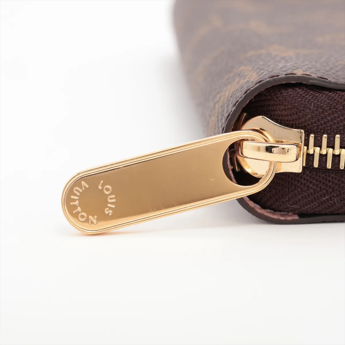 Monogram Zippy Wallet M41894 Rose Ballerine Round Zip Wallet (RFID detected) — view 14