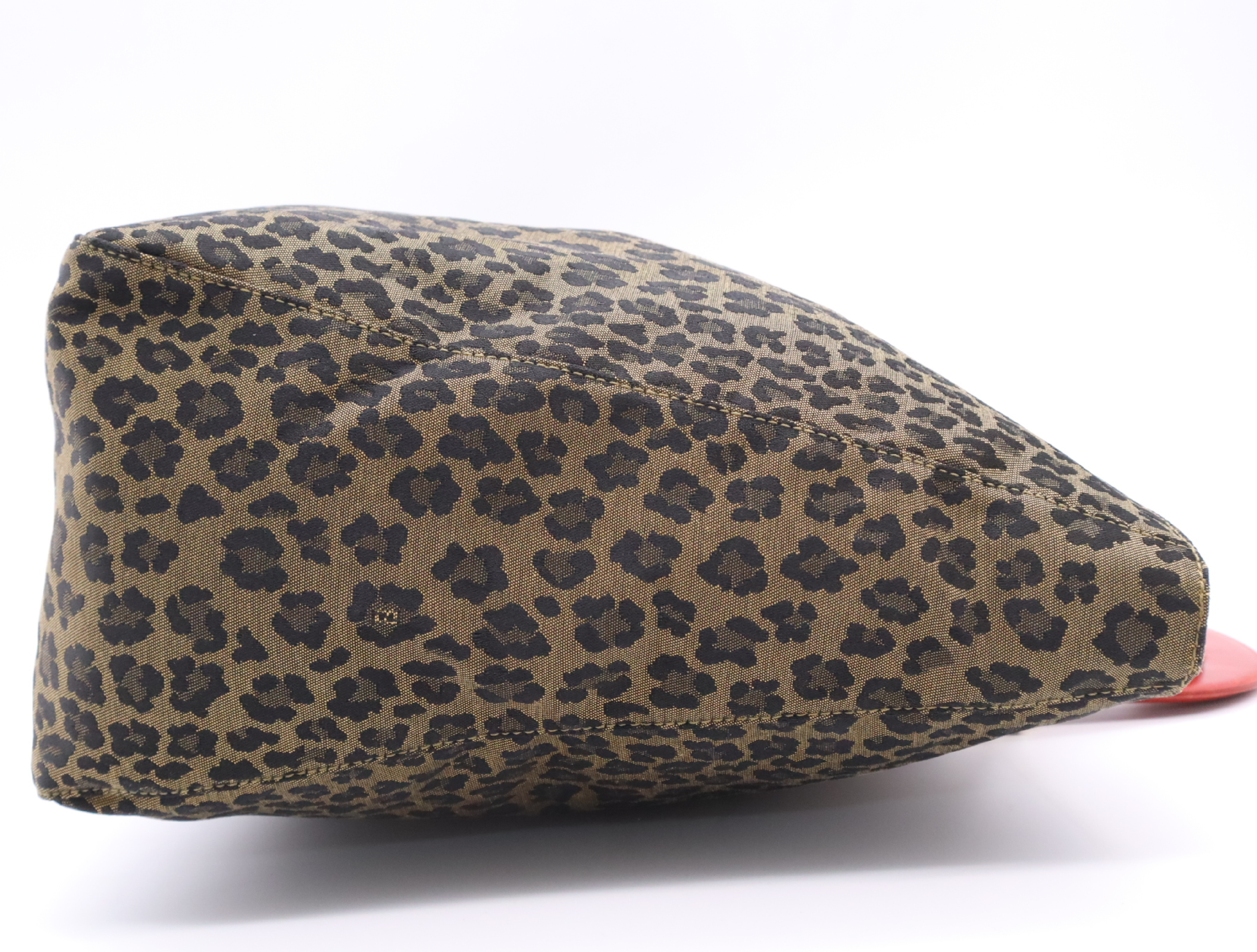 canvas leopard print handbag — view 5
