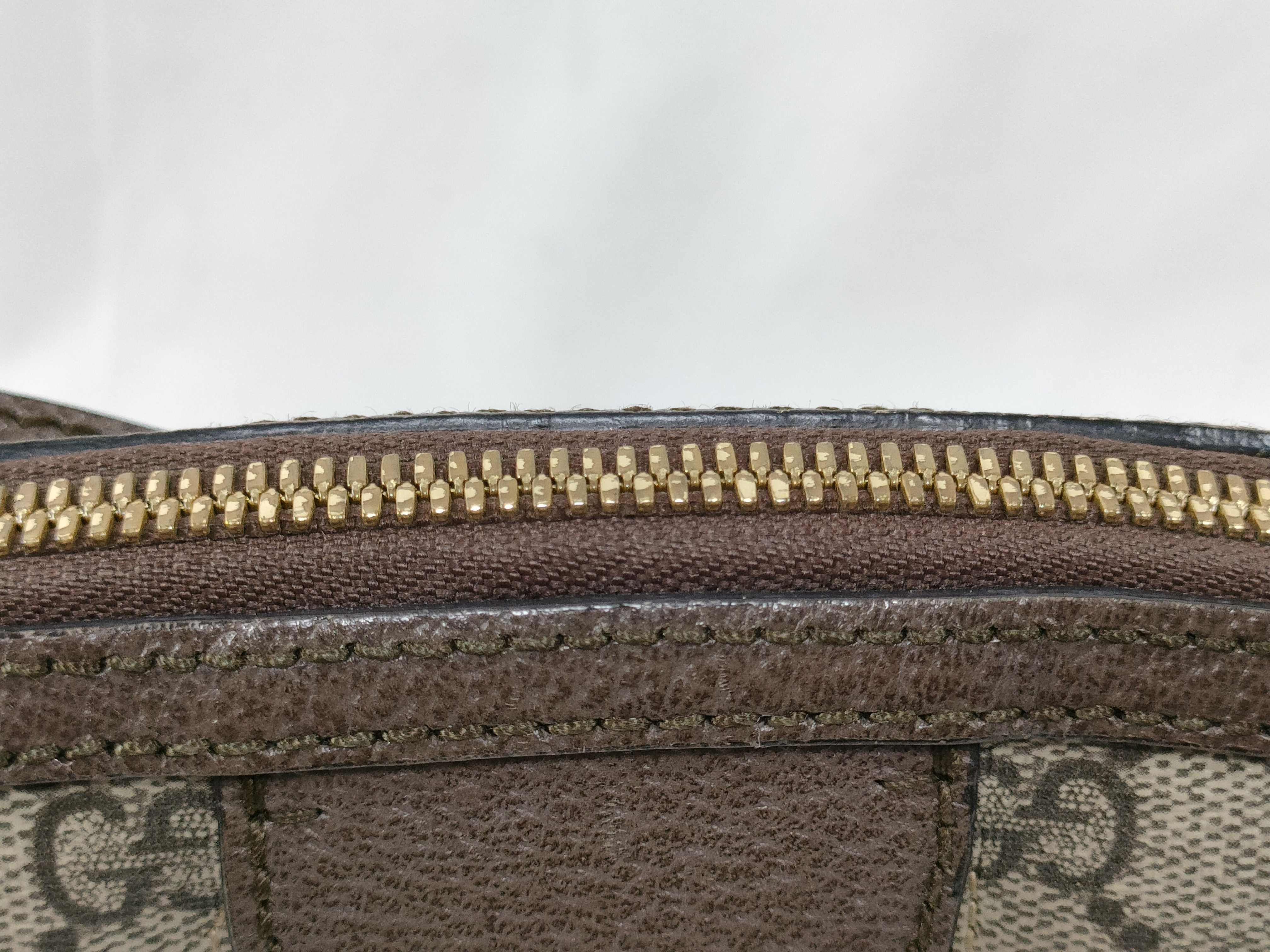 GG Supreme Ophidia PVC x Leather Shoulder Bag, Brown, 499621 (Shoulder Bag) — view 3