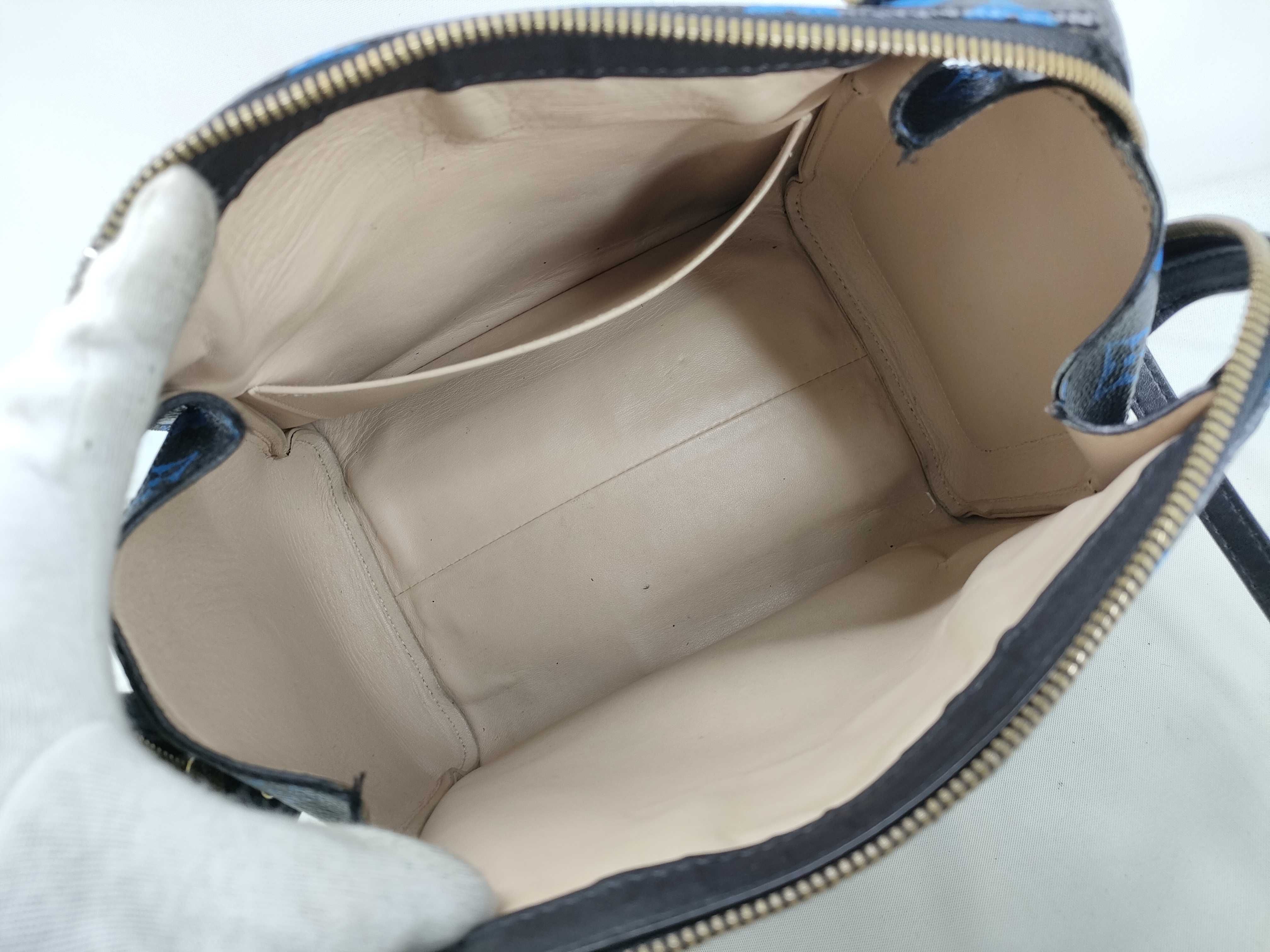 LV Monogram Speedy Amazon PM M42208 FO0136 Boston Bag with Name Tag — view 10