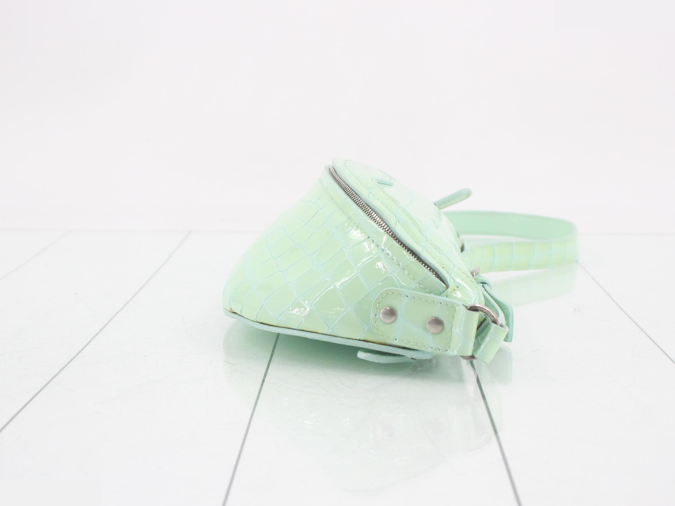 Crocodile waist bag — view 3