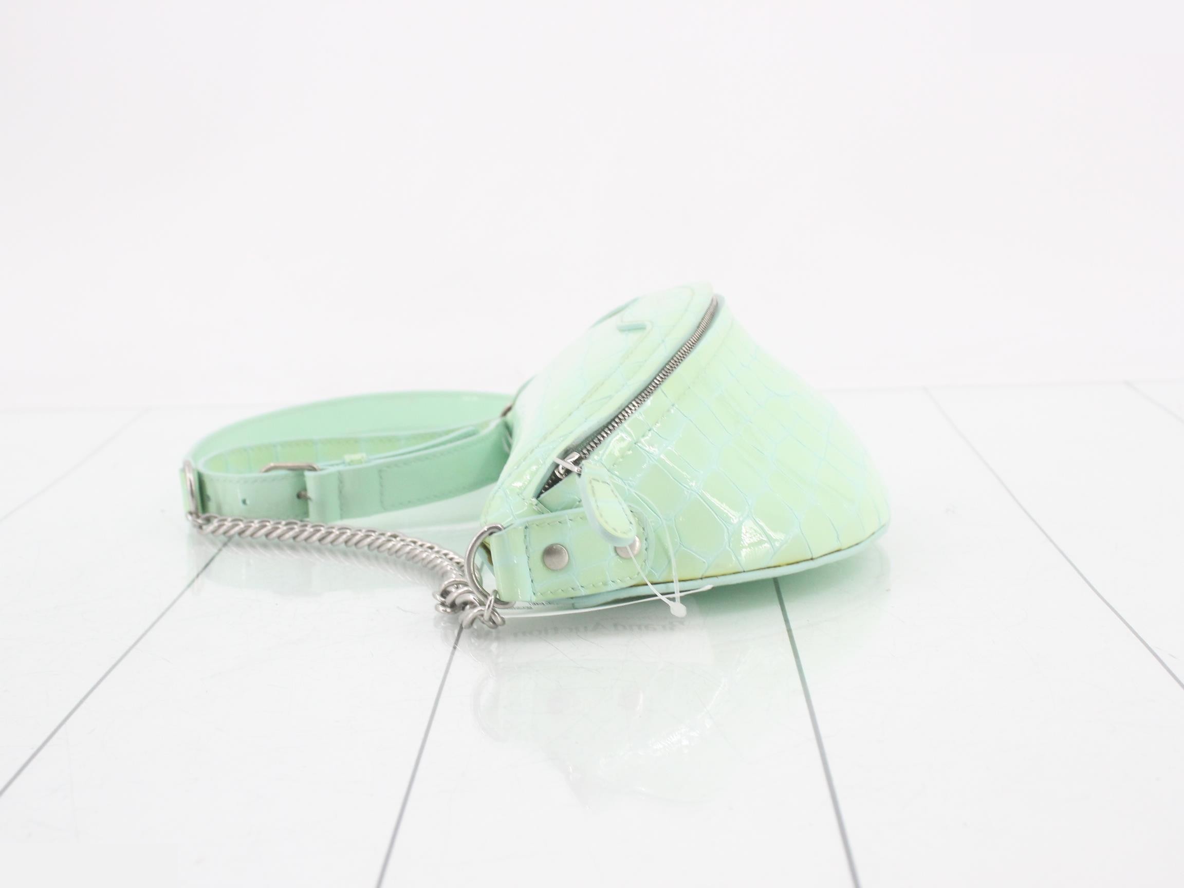 Crocodile waist bag — view 4