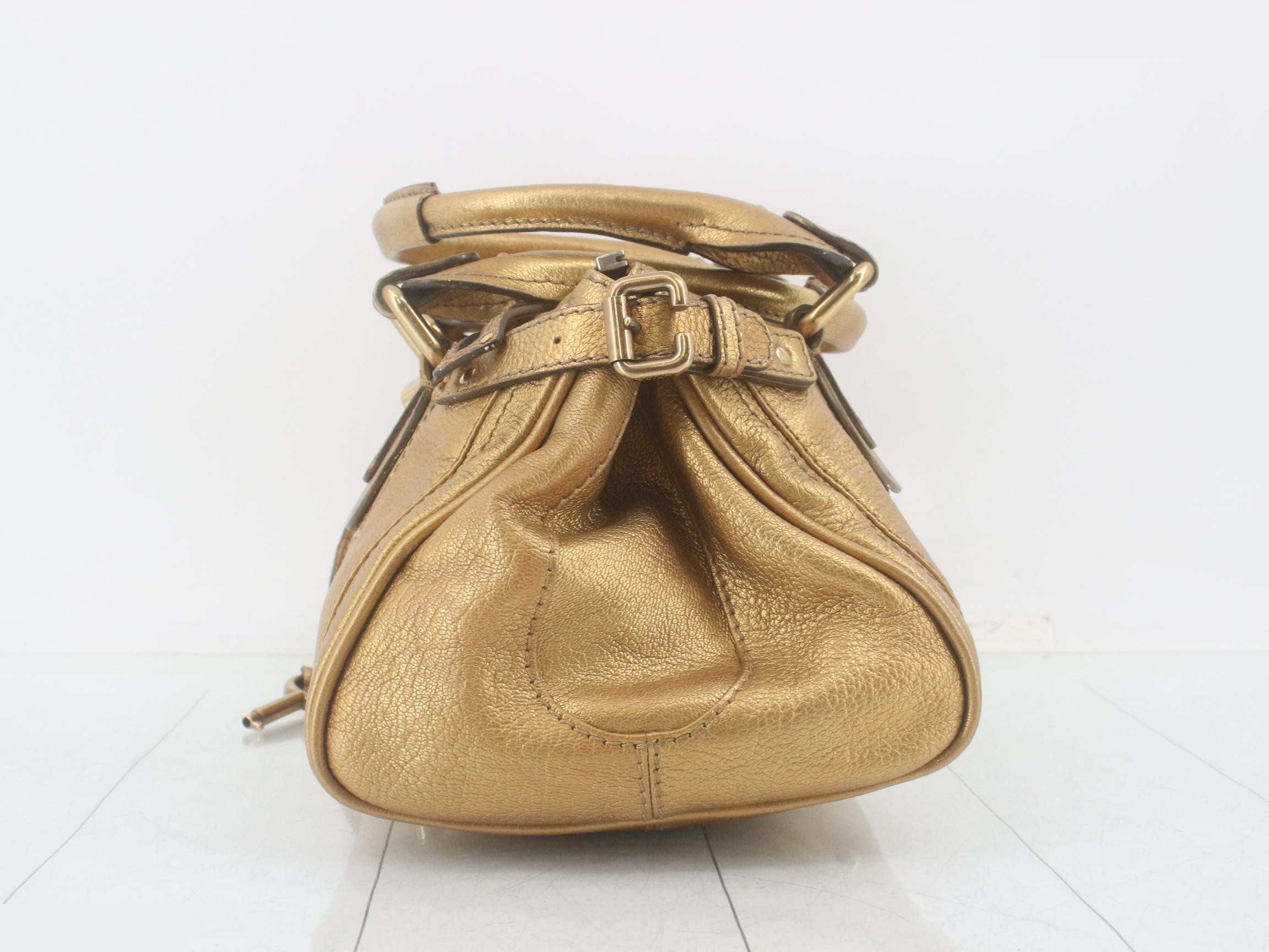 Paddington handbag, gold — view 3