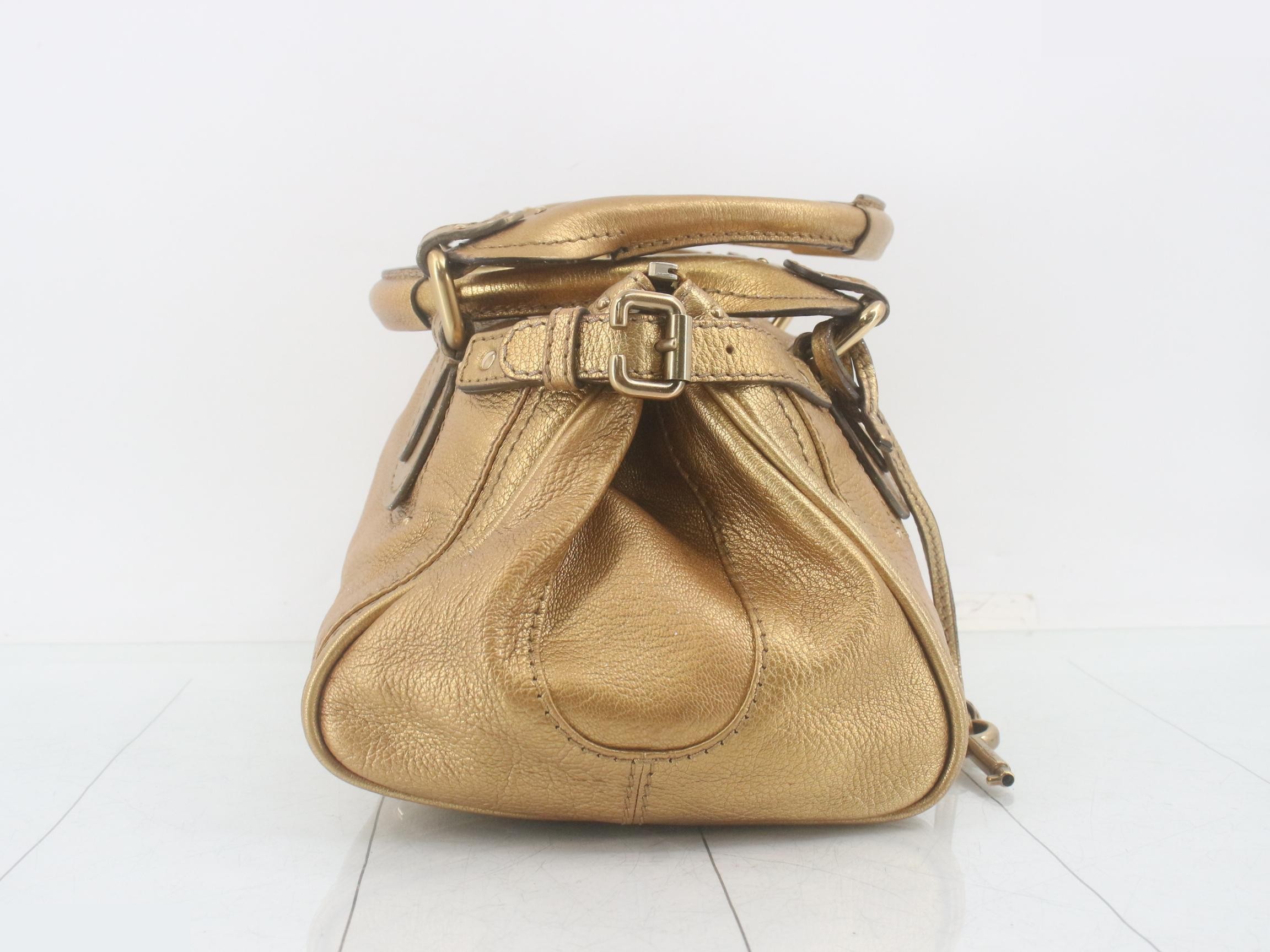 Paddington handbag, gold — view 4