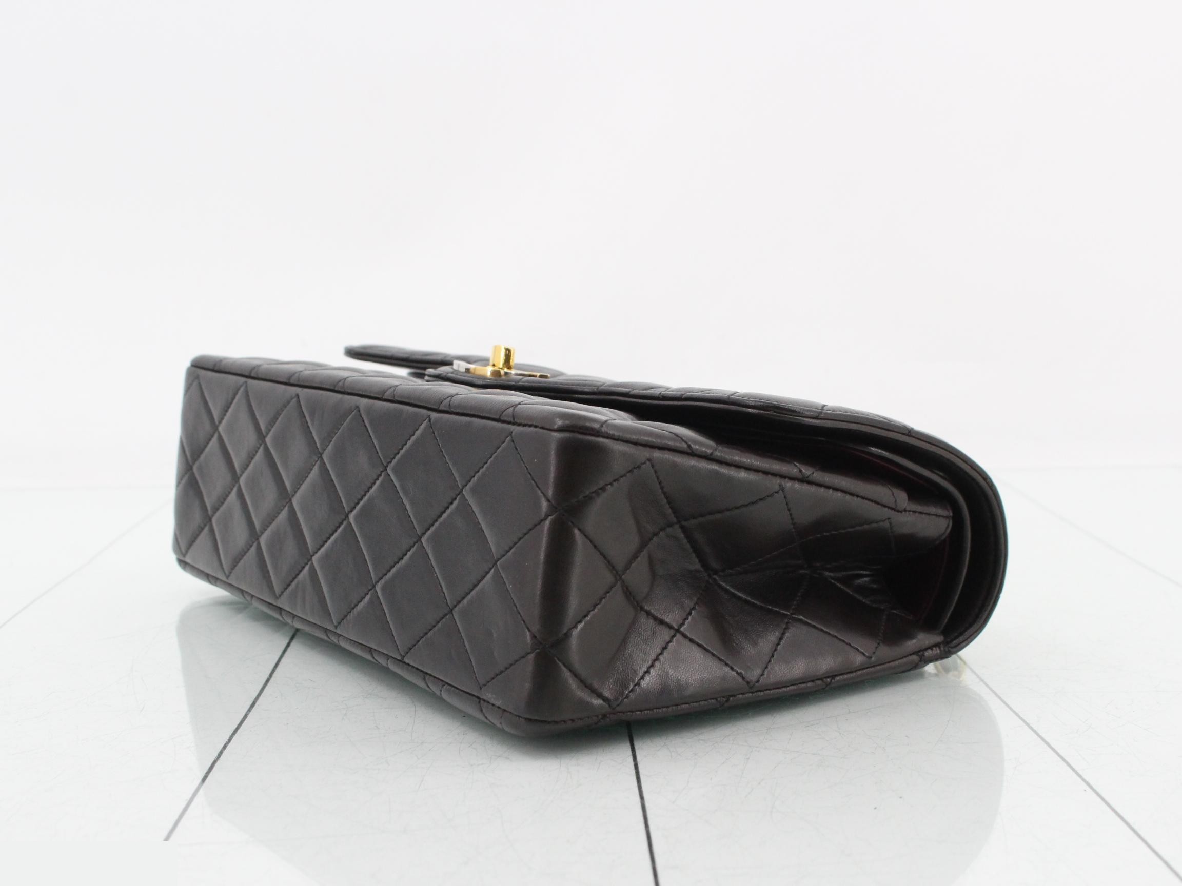 Lambskin Paris Matelassé Chain Shoulder Bag — view 6