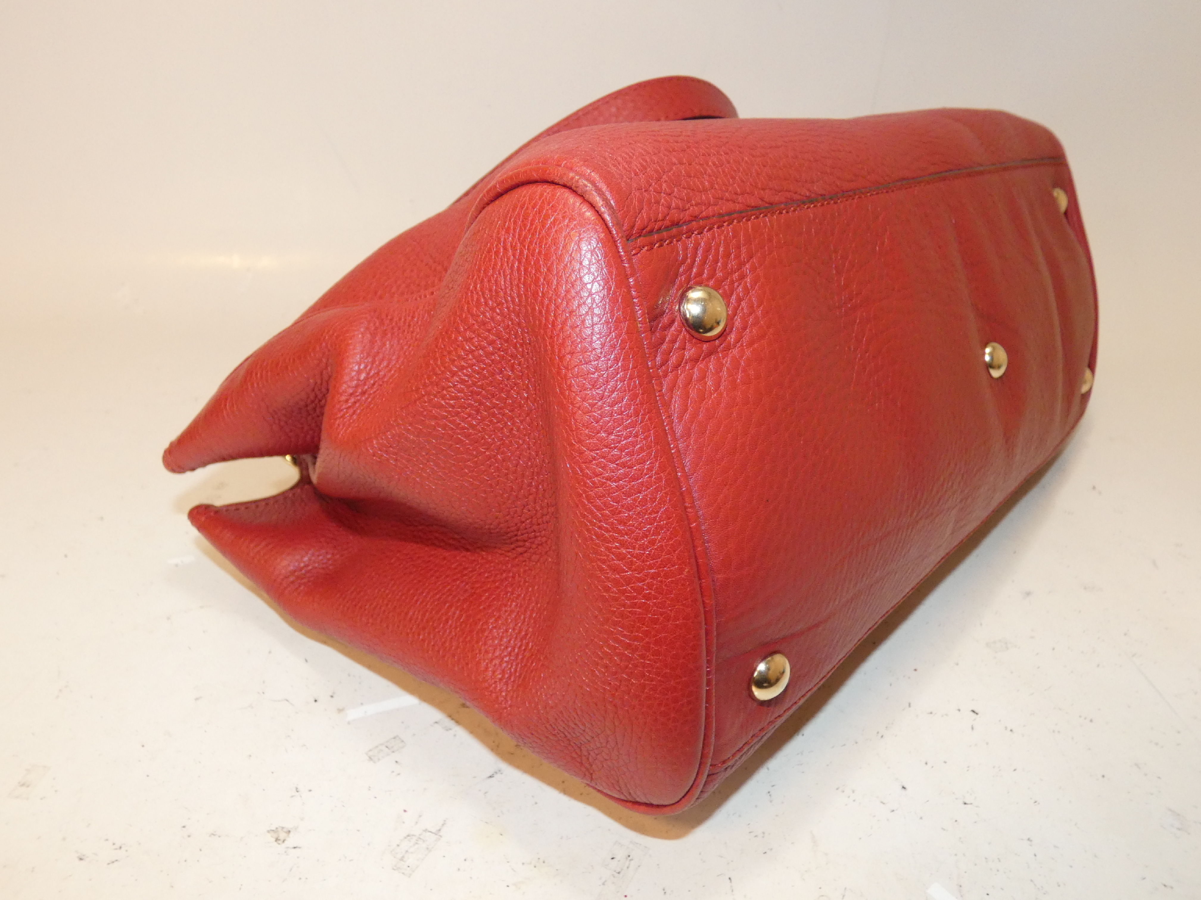 2-way Bamboo Leather Swing Hand Shoulder Bag — view 6