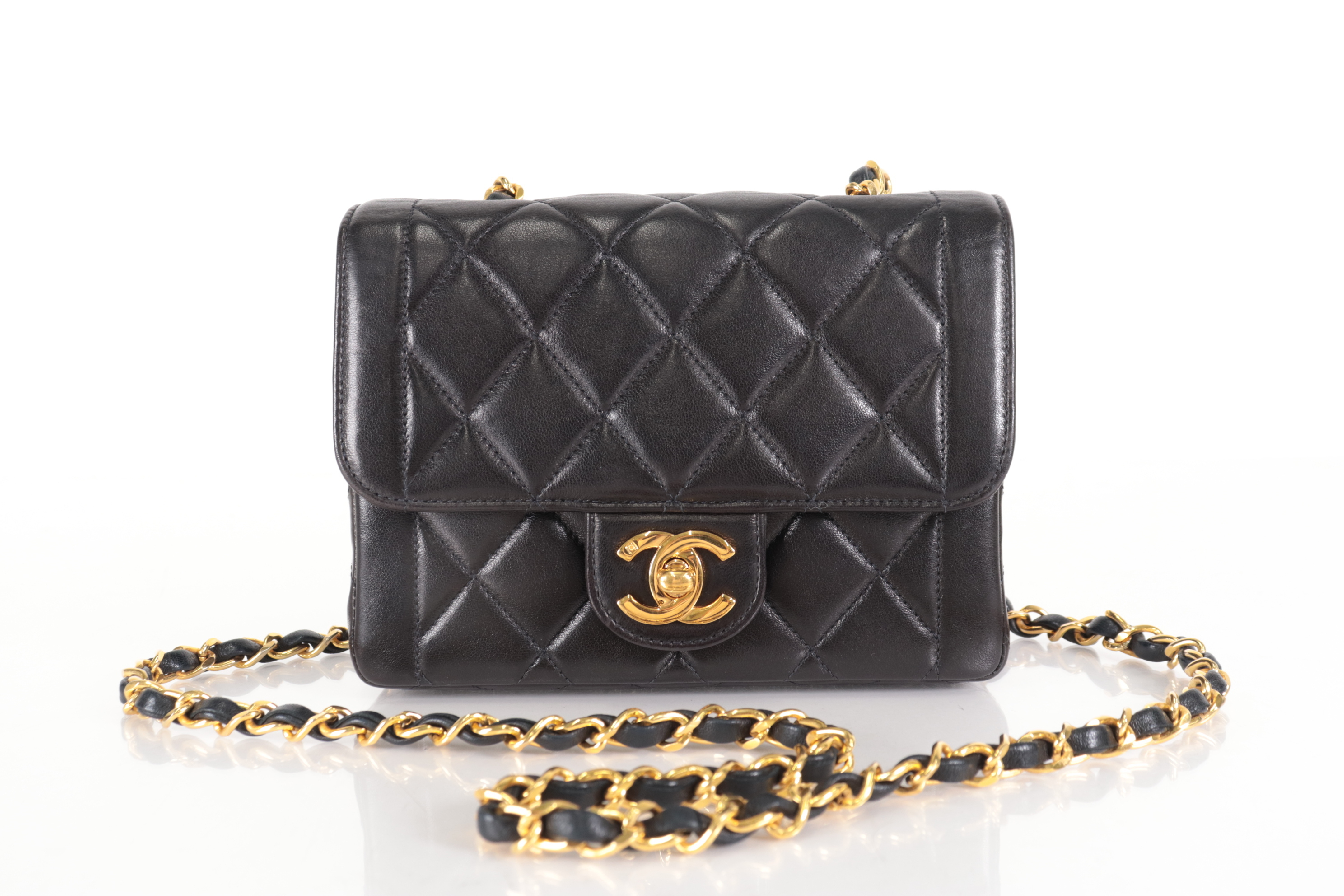 Lambskin Mini Chain Shoulder Bag (Series 3) — view 2