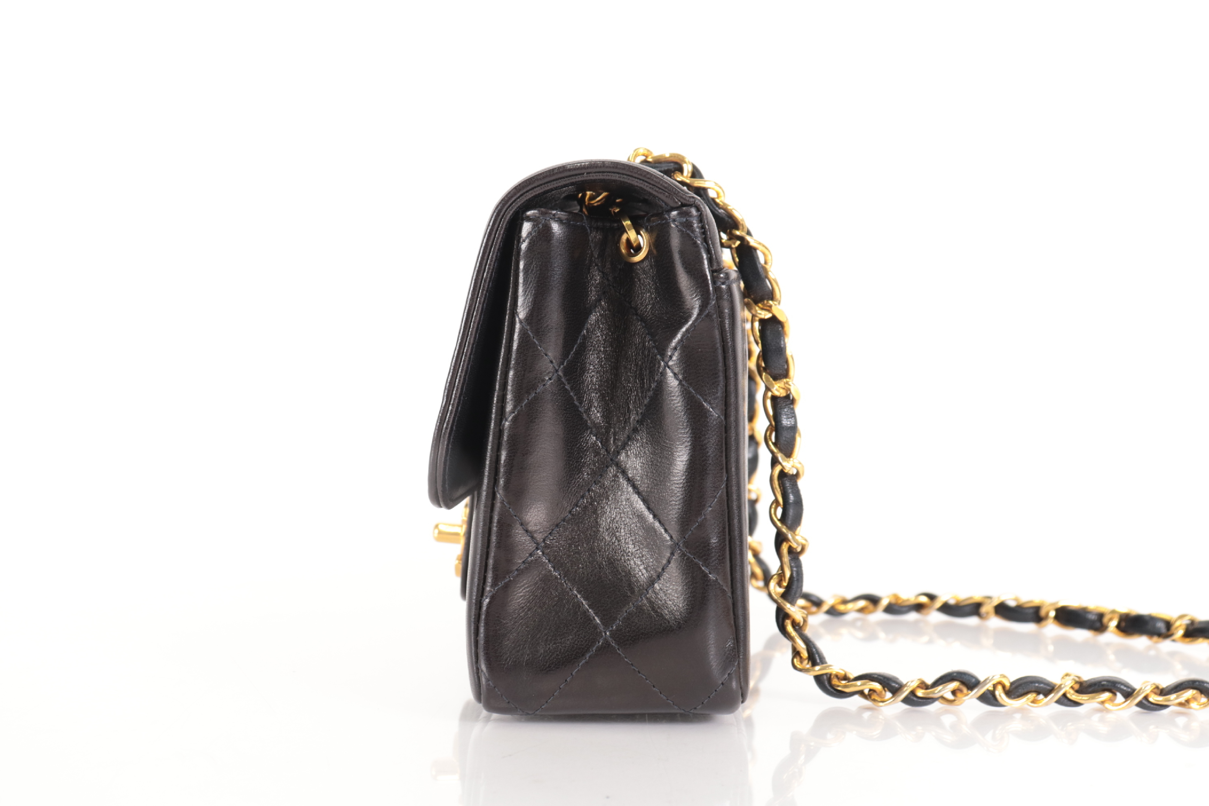 Lambskin Mini Chain Shoulder Bag (Series 3) — view 5