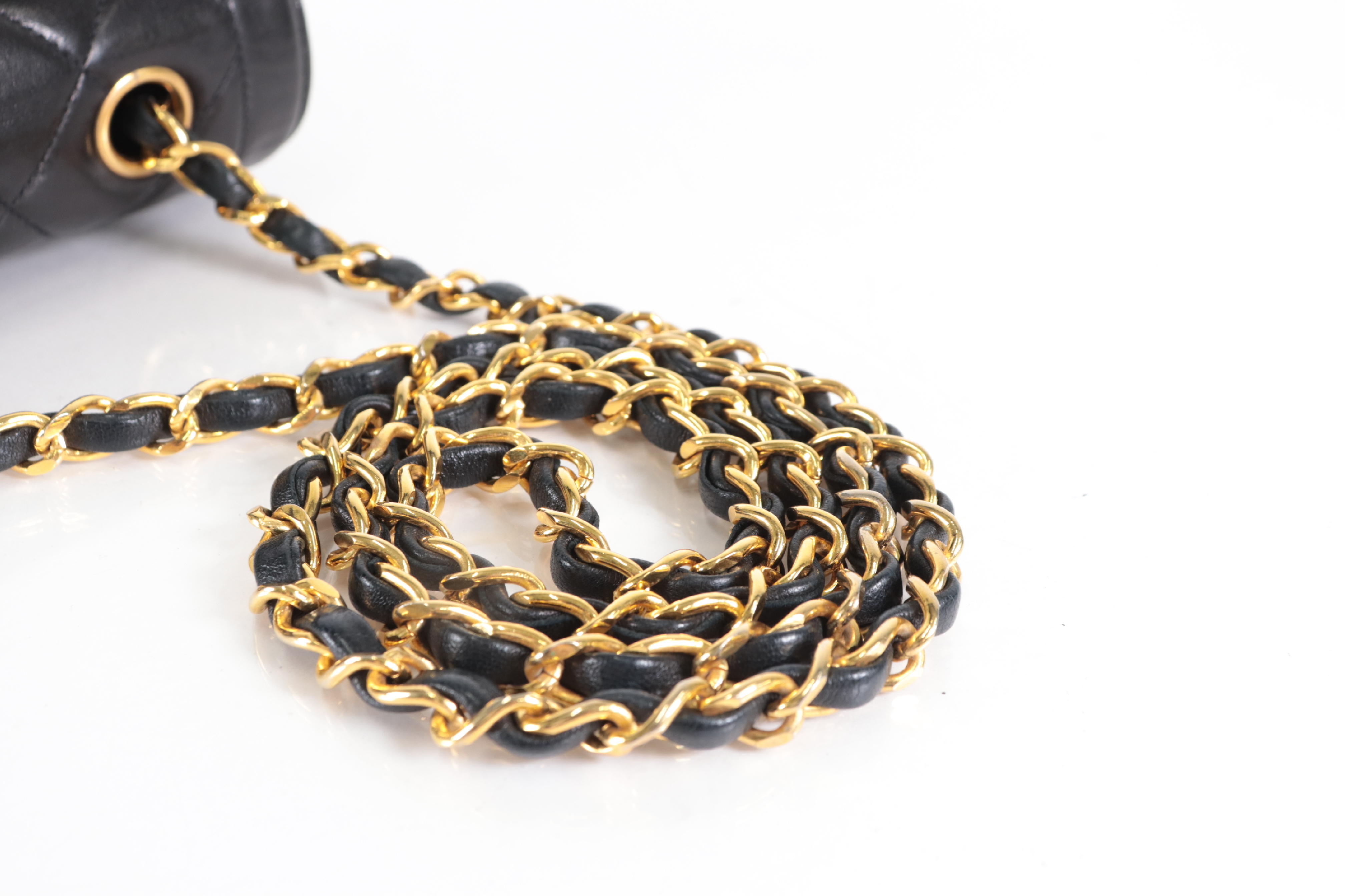 Lambskin Mini Chain Shoulder Bag (Series 3) — view 8
