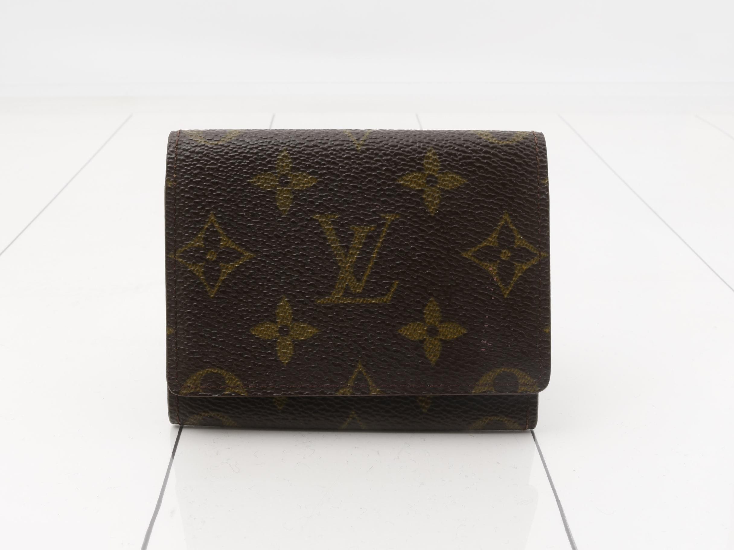 Monogram card case