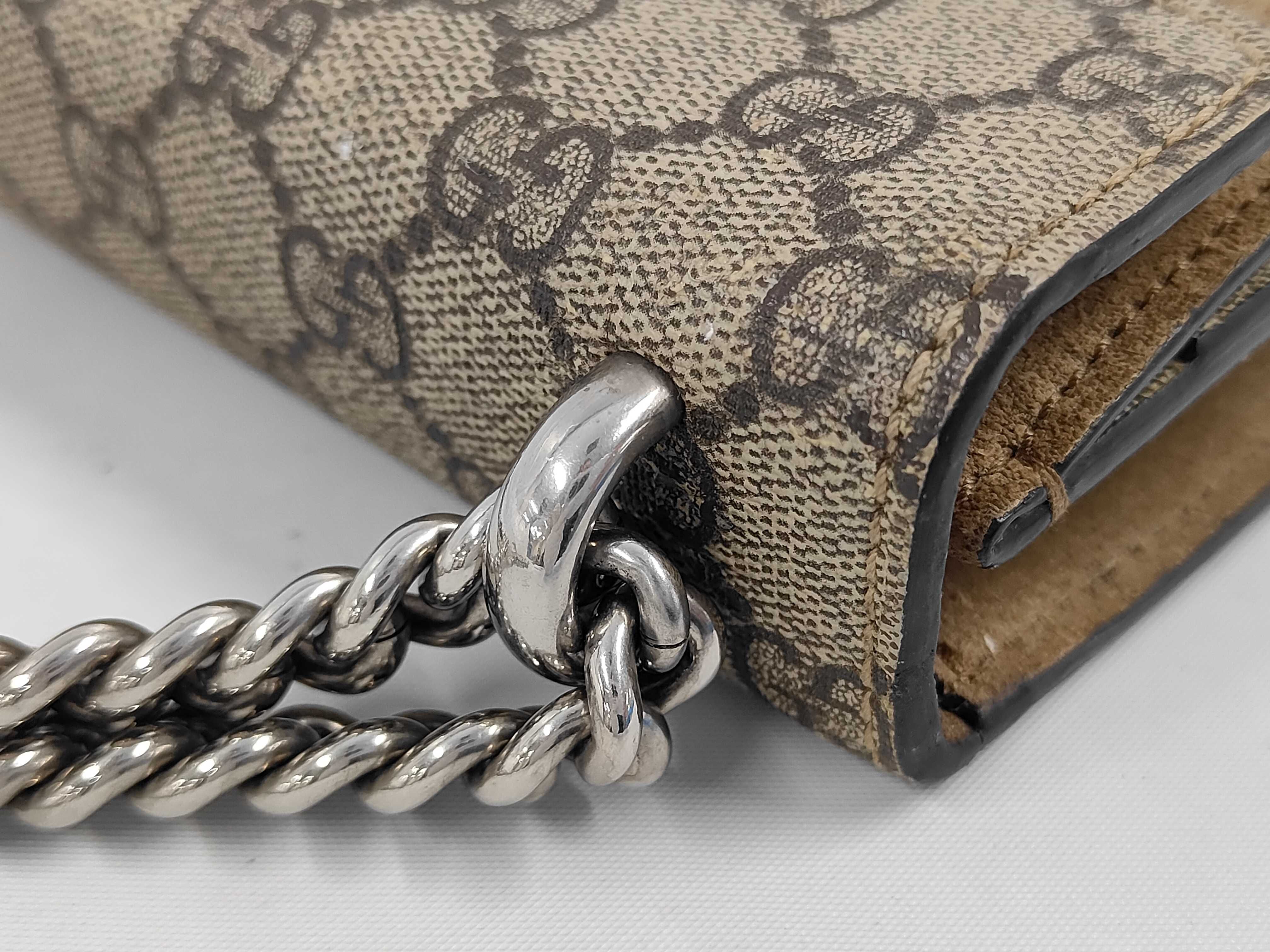 Dionysus Bag (Wood Color x Brown) Shoulder Bag — view 6