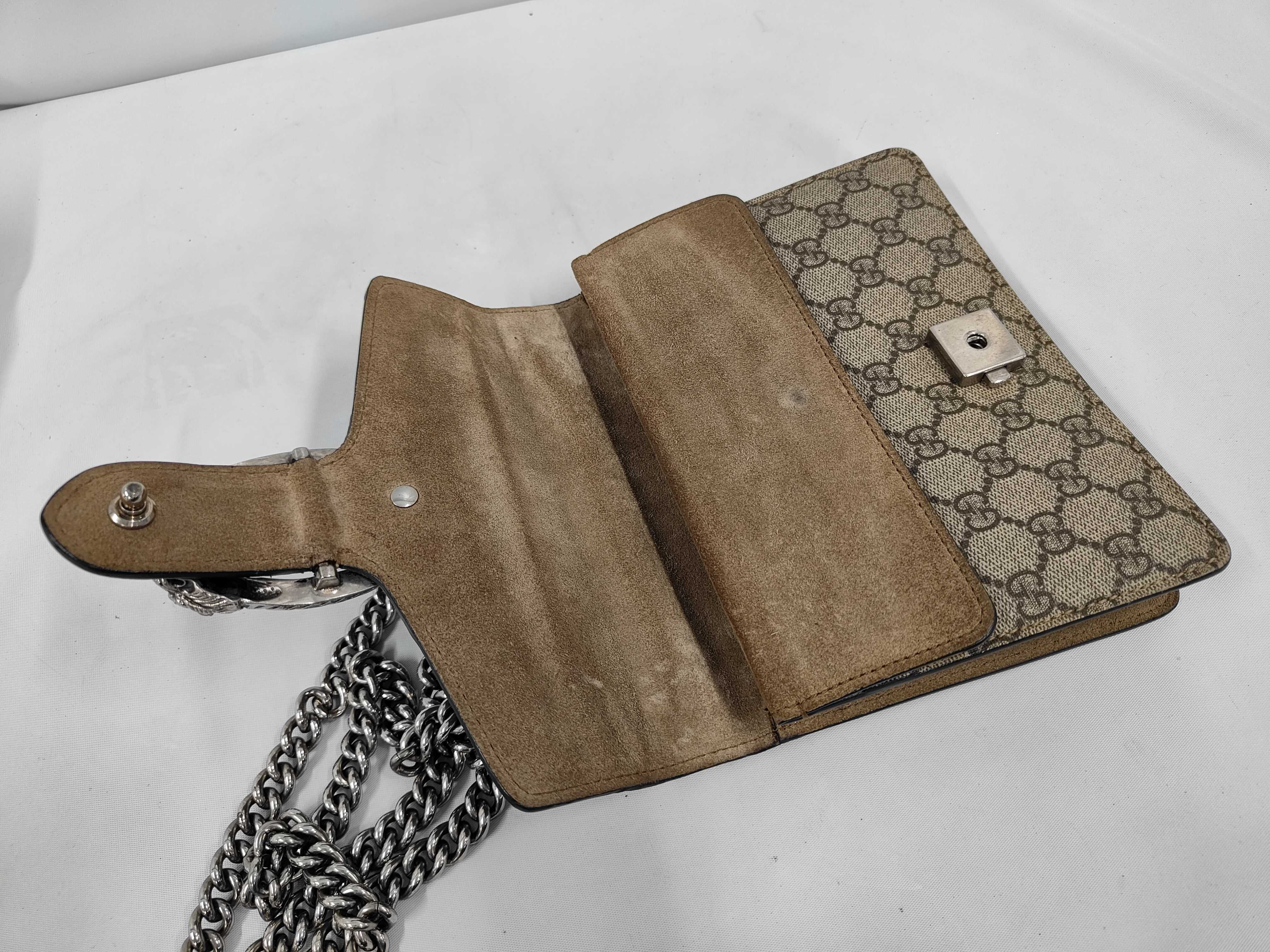 Dionysus Bag (Wood Color x Brown) Shoulder Bag — view 7