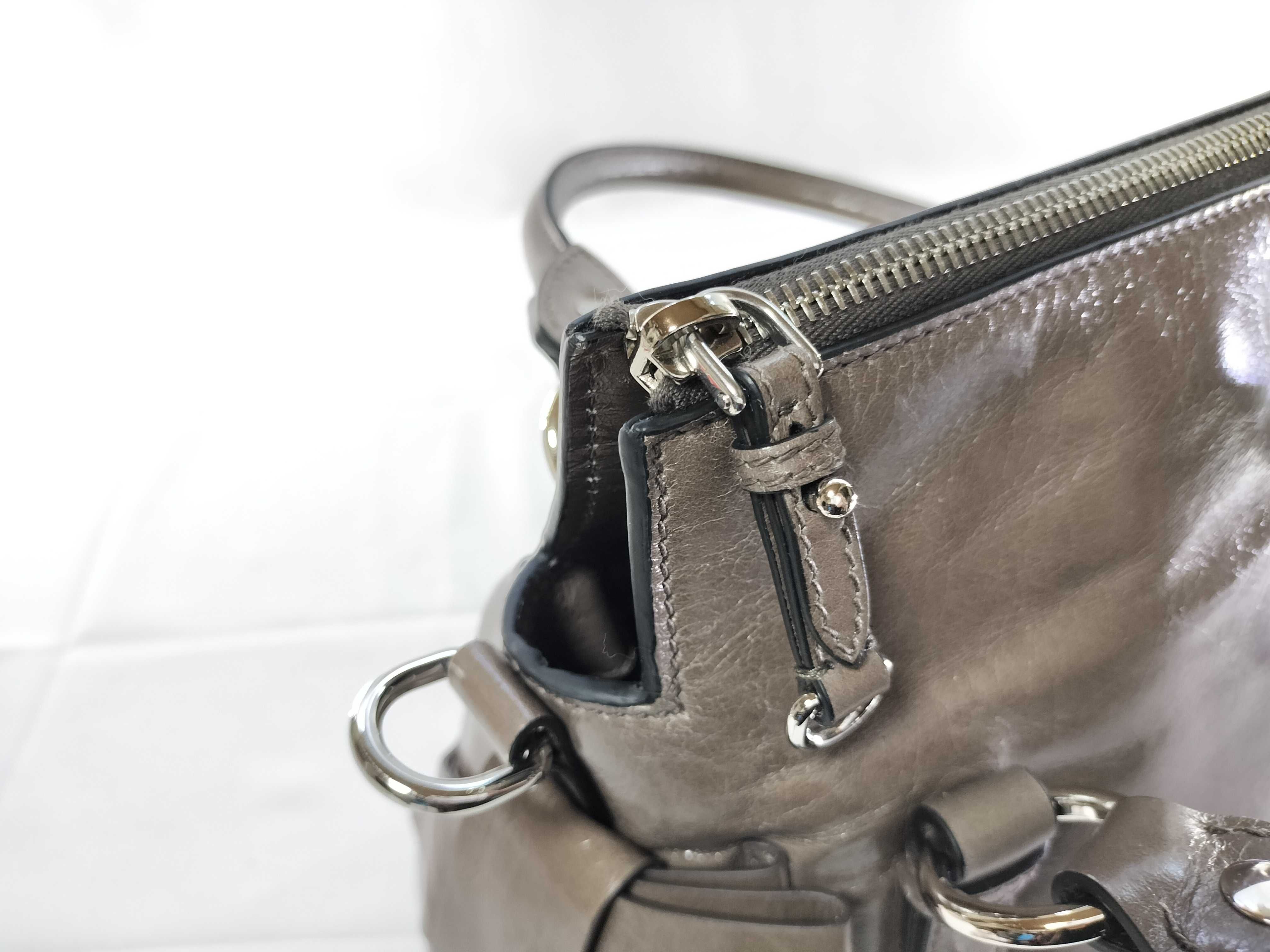 Leather Side Ribbon RT0438 2-Way Tote Bag — view 14