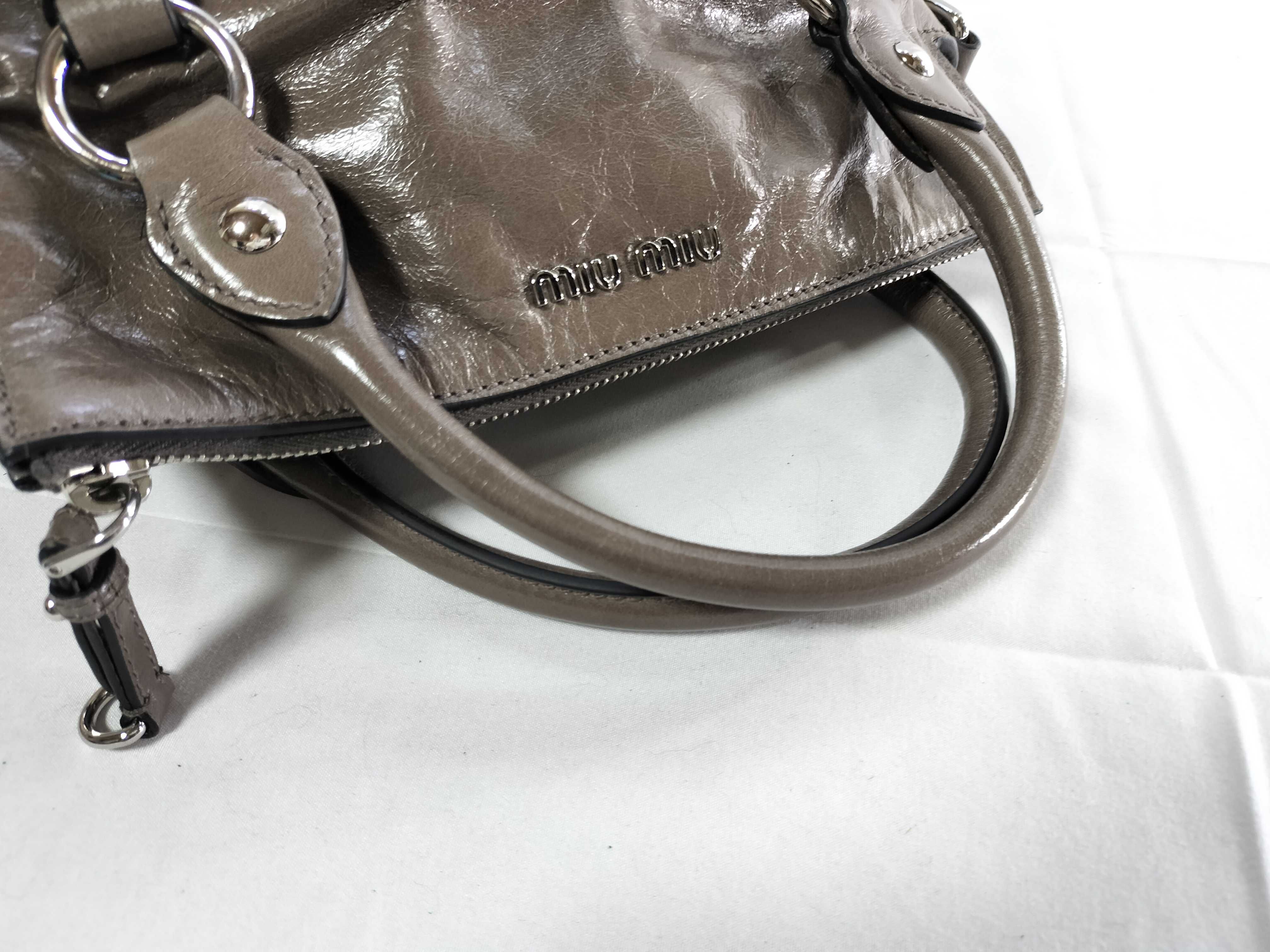 Leather Side Ribbon RT0438 2-Way Tote Bag — view 3