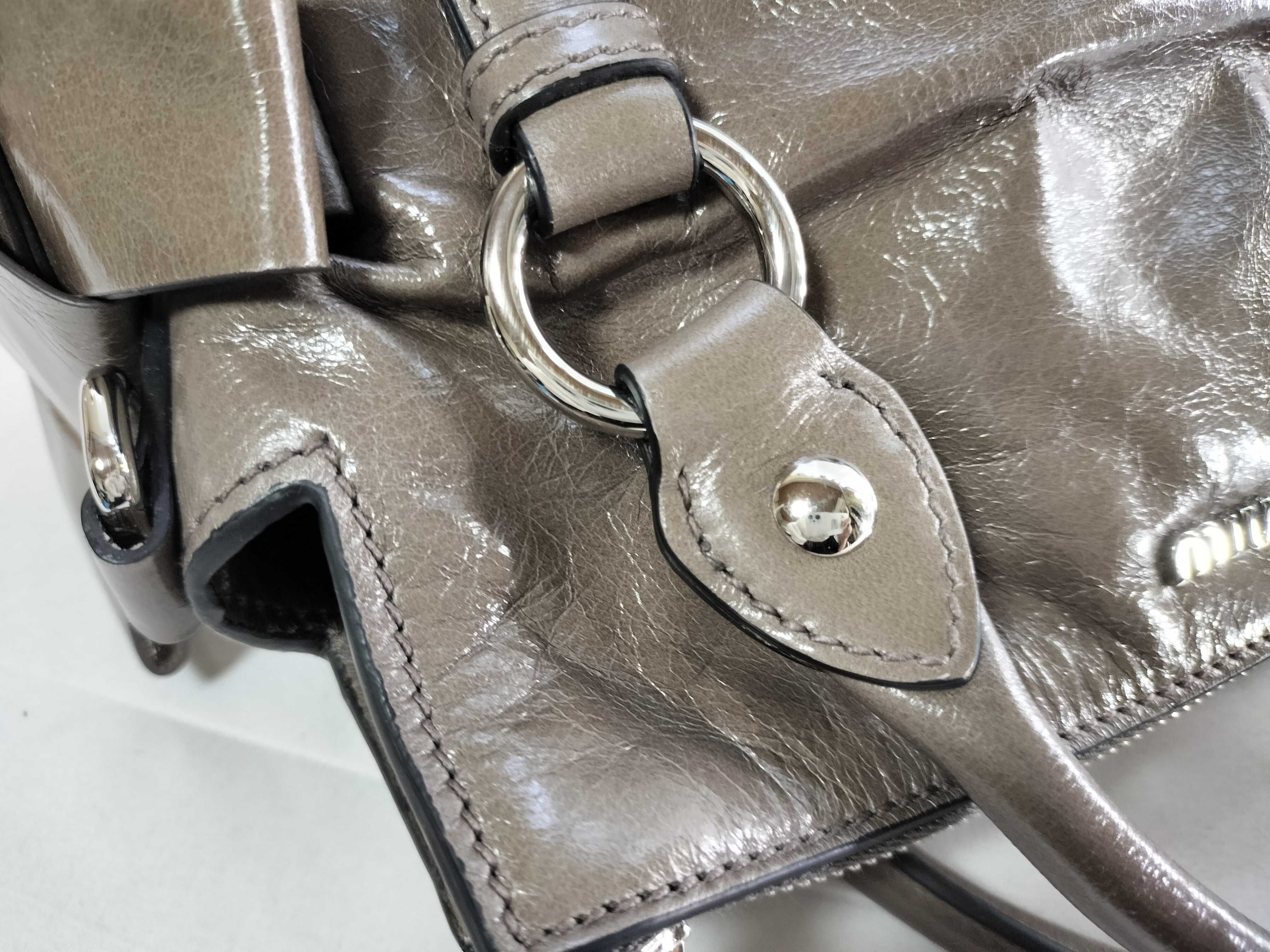 Leather Side Ribbon RT0438 2-Way Tote Bag — view 5