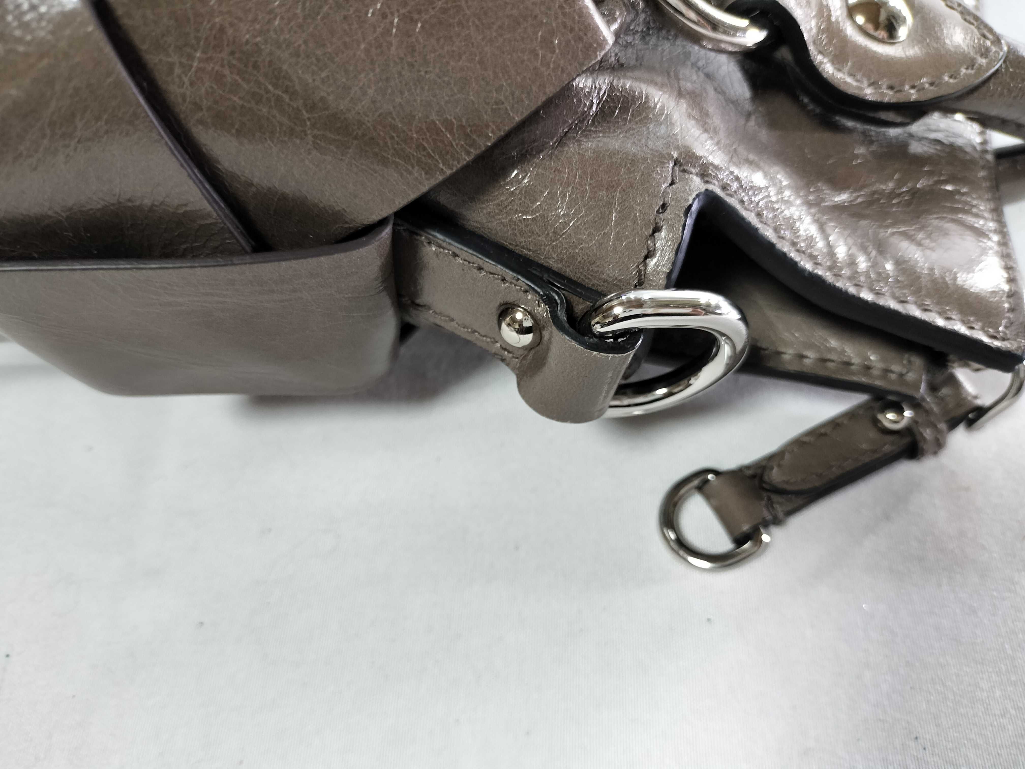Leather Side Ribbon RT0438 2-Way Tote Bag — view 6