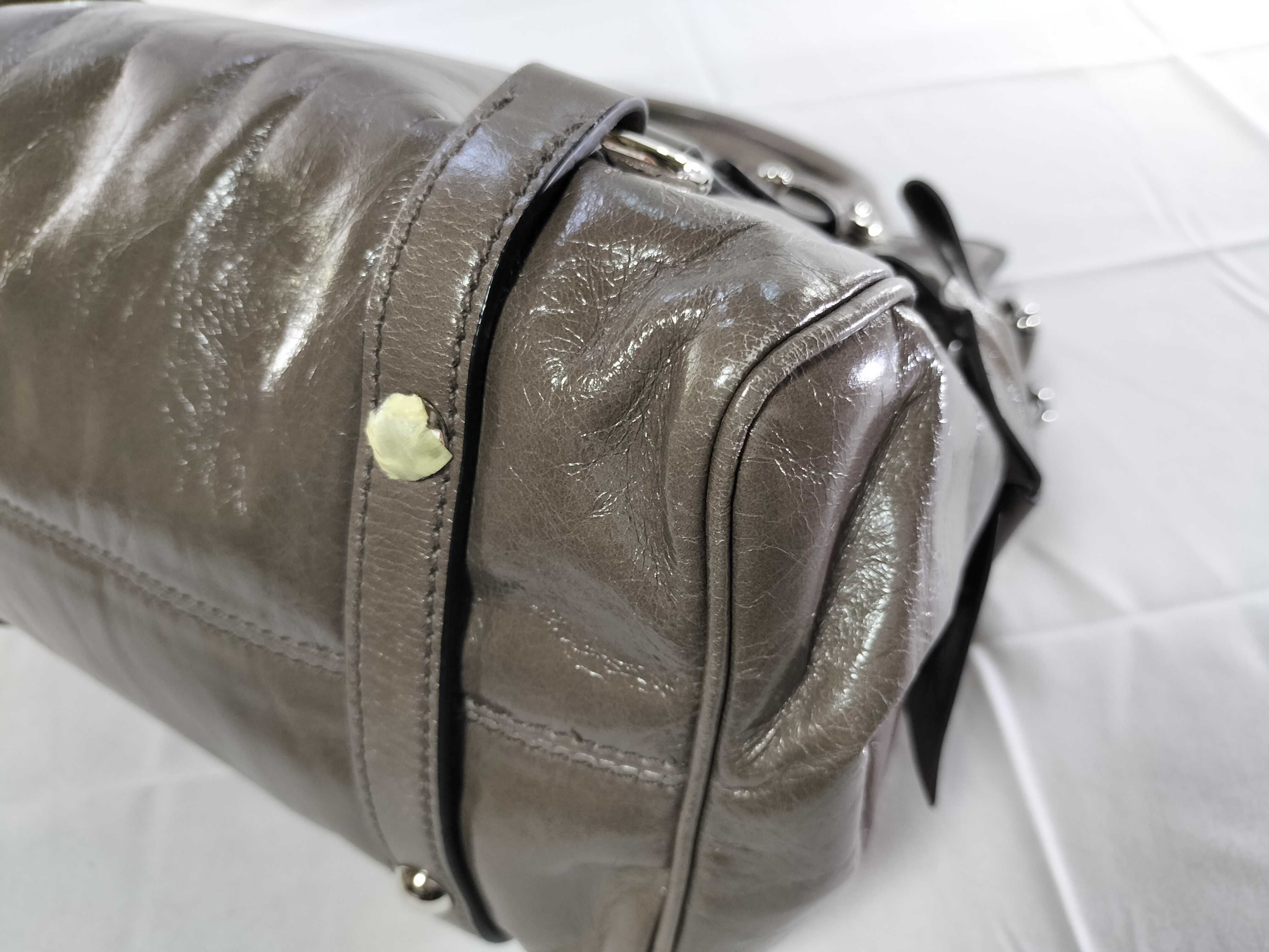 Leather Side Ribbon RT0438 2-Way Tote Bag — view 7