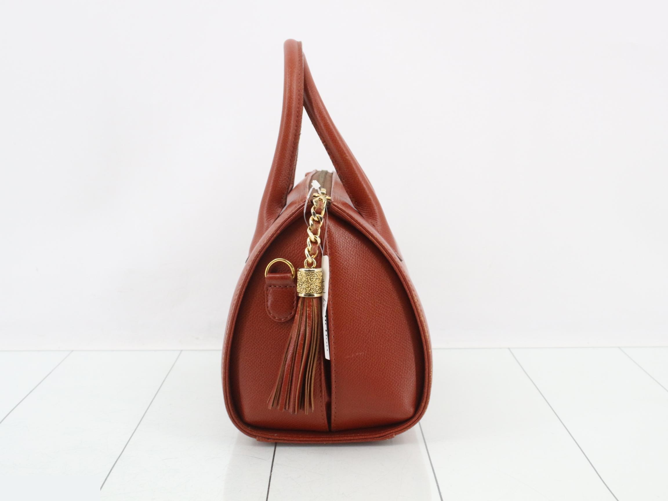Leather 2-Way Handbag — view 4