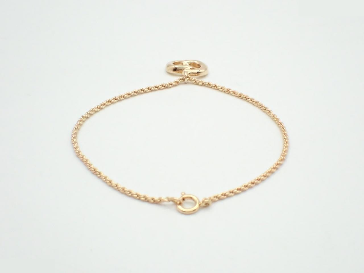 Other items: Precious metal bracelets and bangles (metal), wrist circumference approximately 19 cm. — view 2
