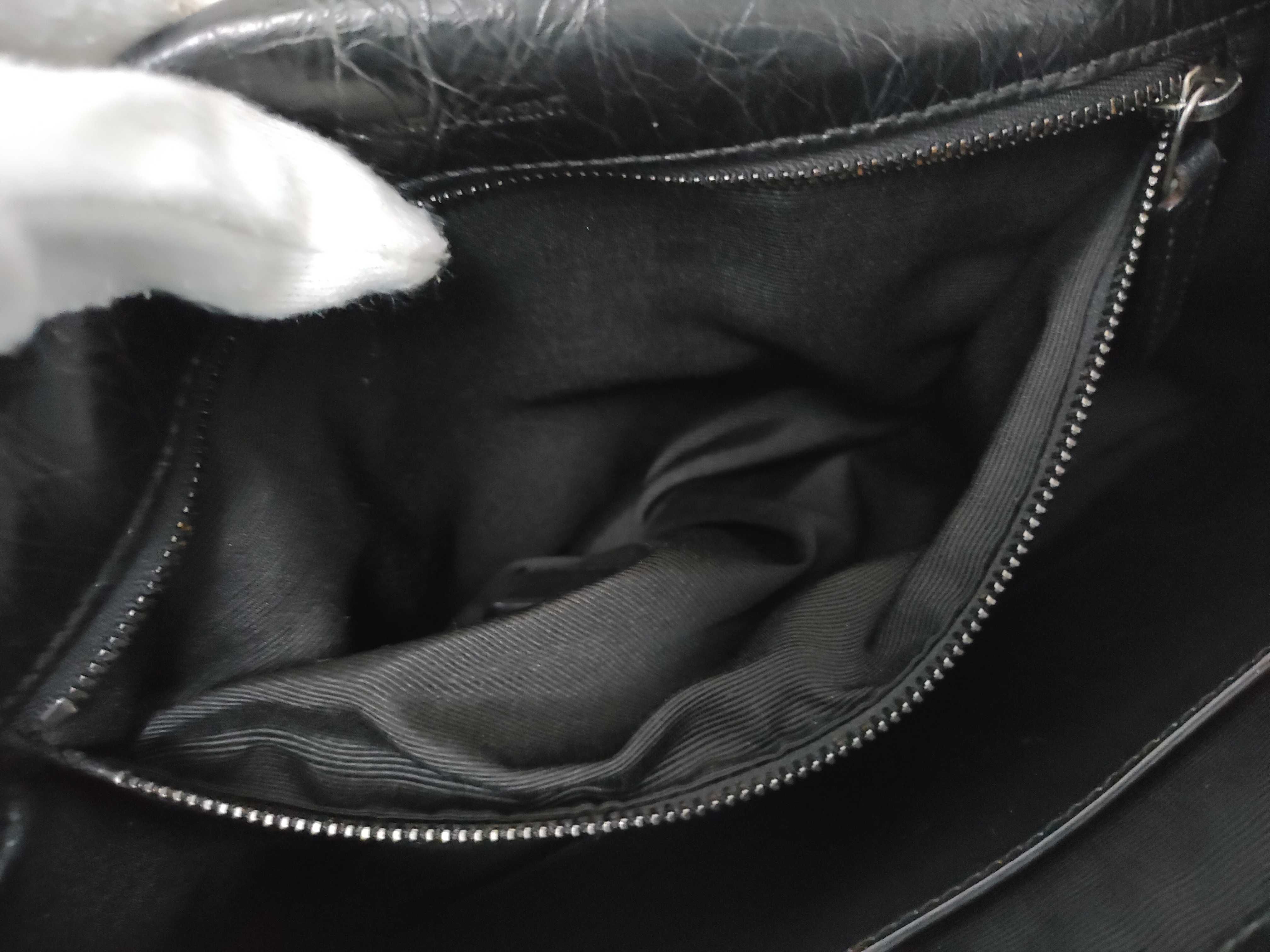 ID- Paris Niki Leather Chain Shoulder Bag Black 498894 Shoulder Bag — view 12