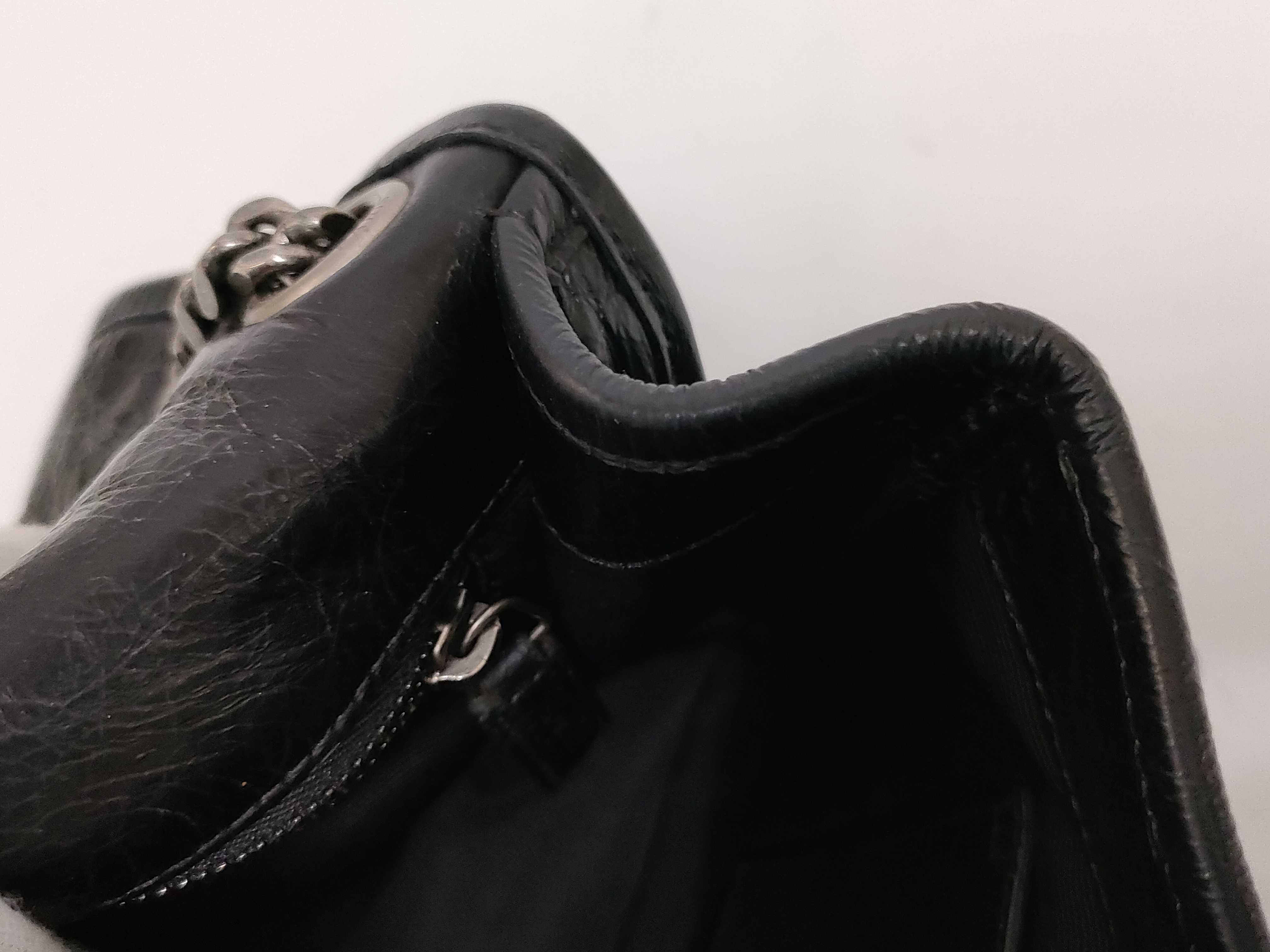 ID- Paris Niki Leather Chain Shoulder Bag Black 498894 Shoulder Bag — view 13