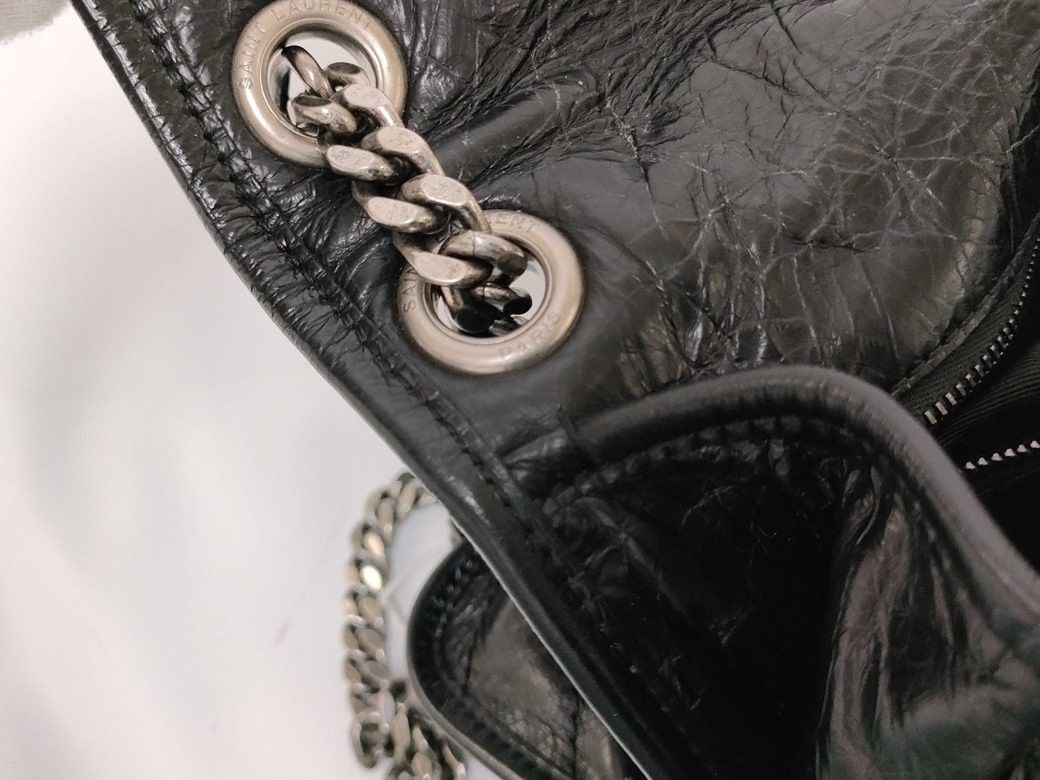 ID- Paris Niki Leather Chain Shoulder Bag Black 498894 Shoulder Bag — view 14