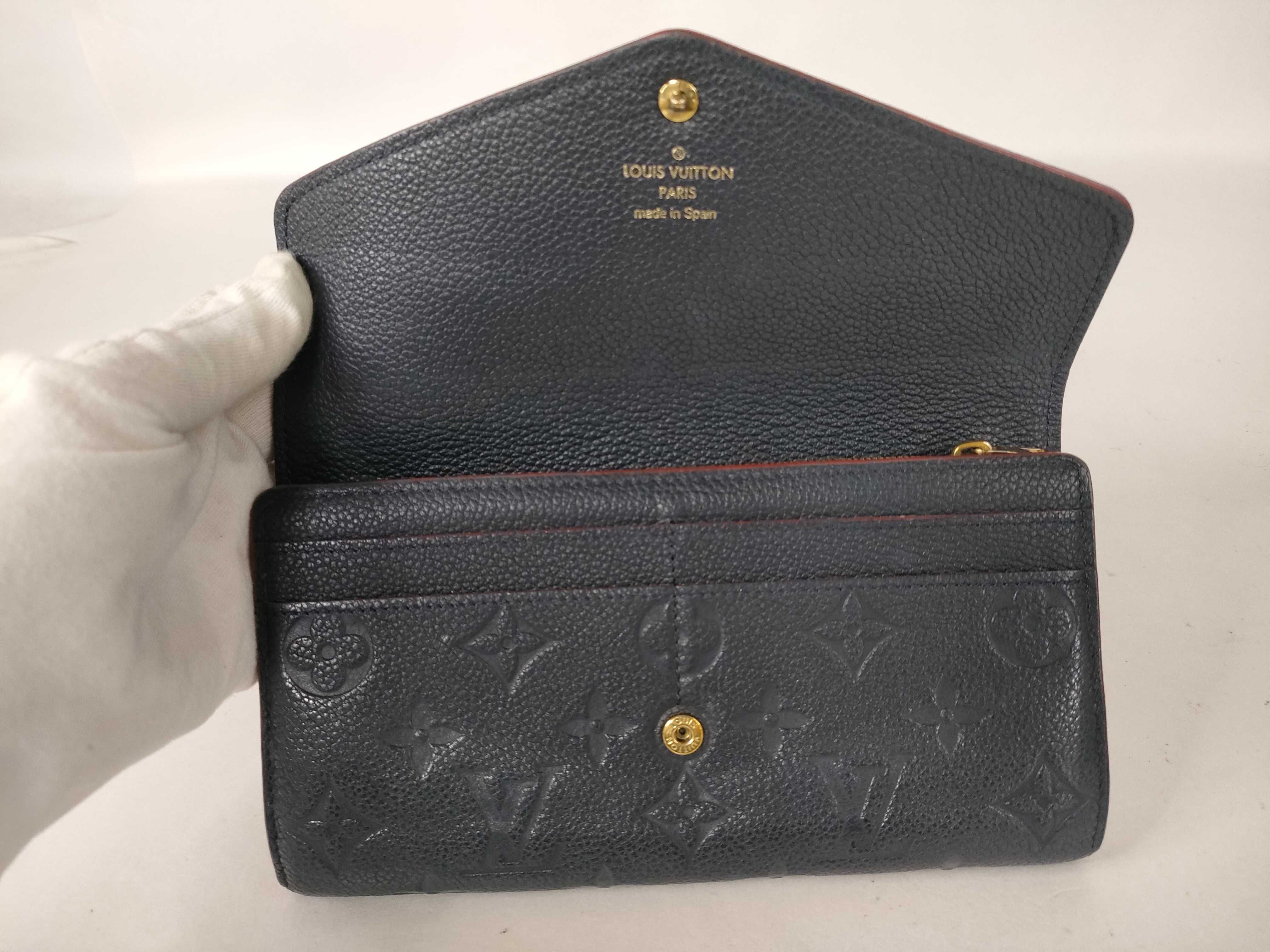 Monogram Empreinte Louis Vuitton Long Wallet — view 8